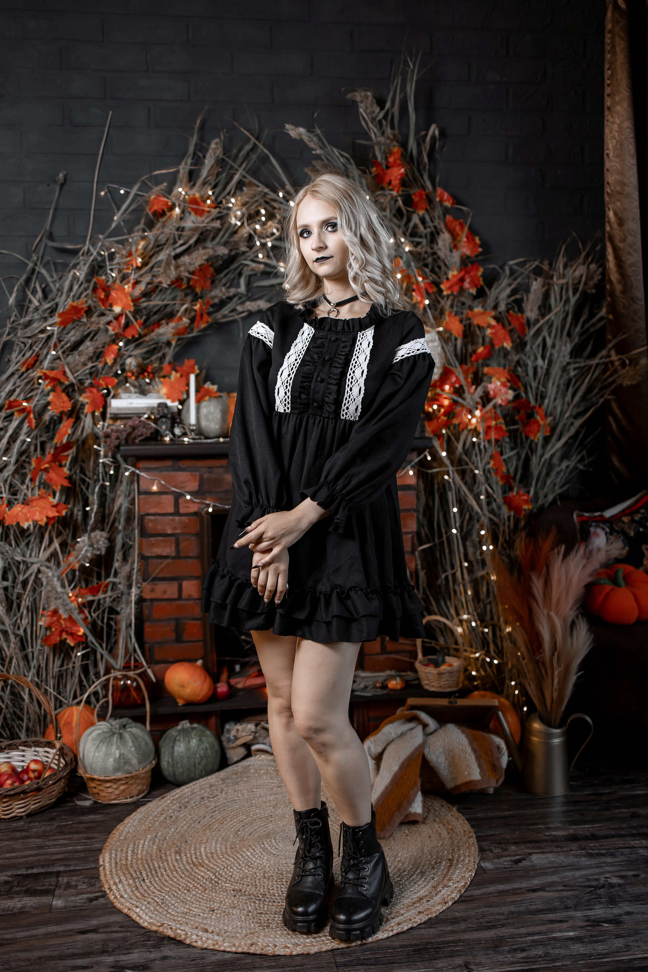 Готические образы. Интерьерная фотостудия Background в Омске