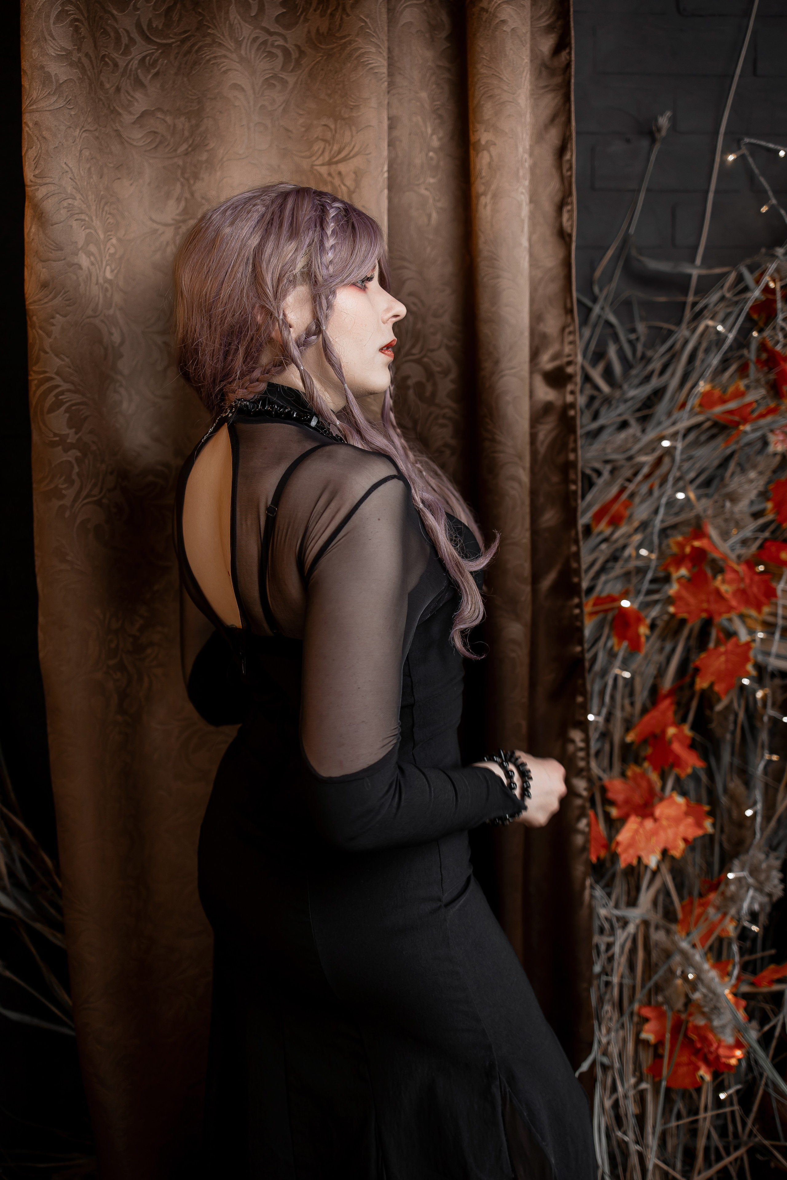 Готические образы. Интерьерная фотостудия Background в Омске