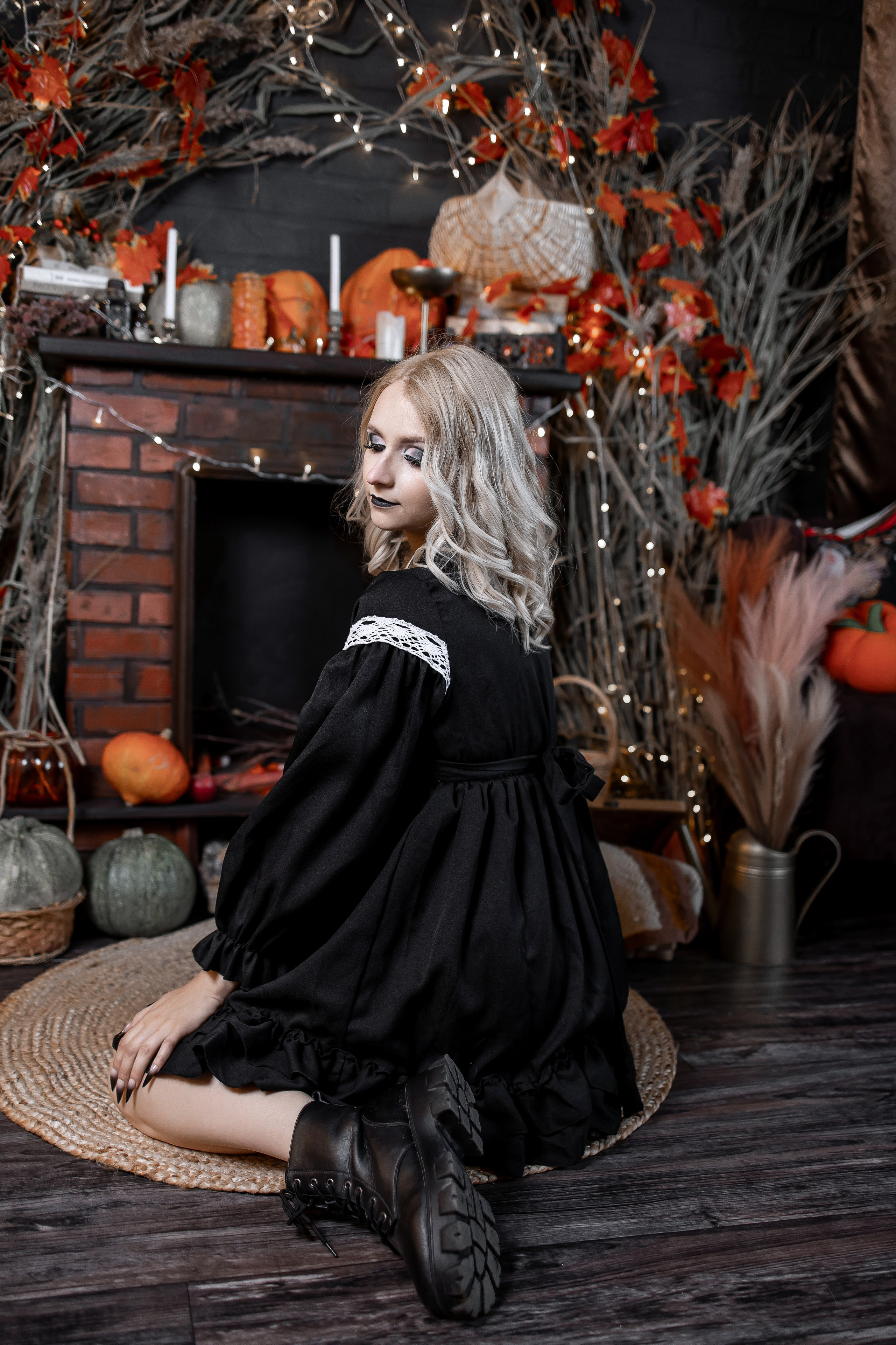 Готические образы. Интерьерная фотостудия Background в Омске