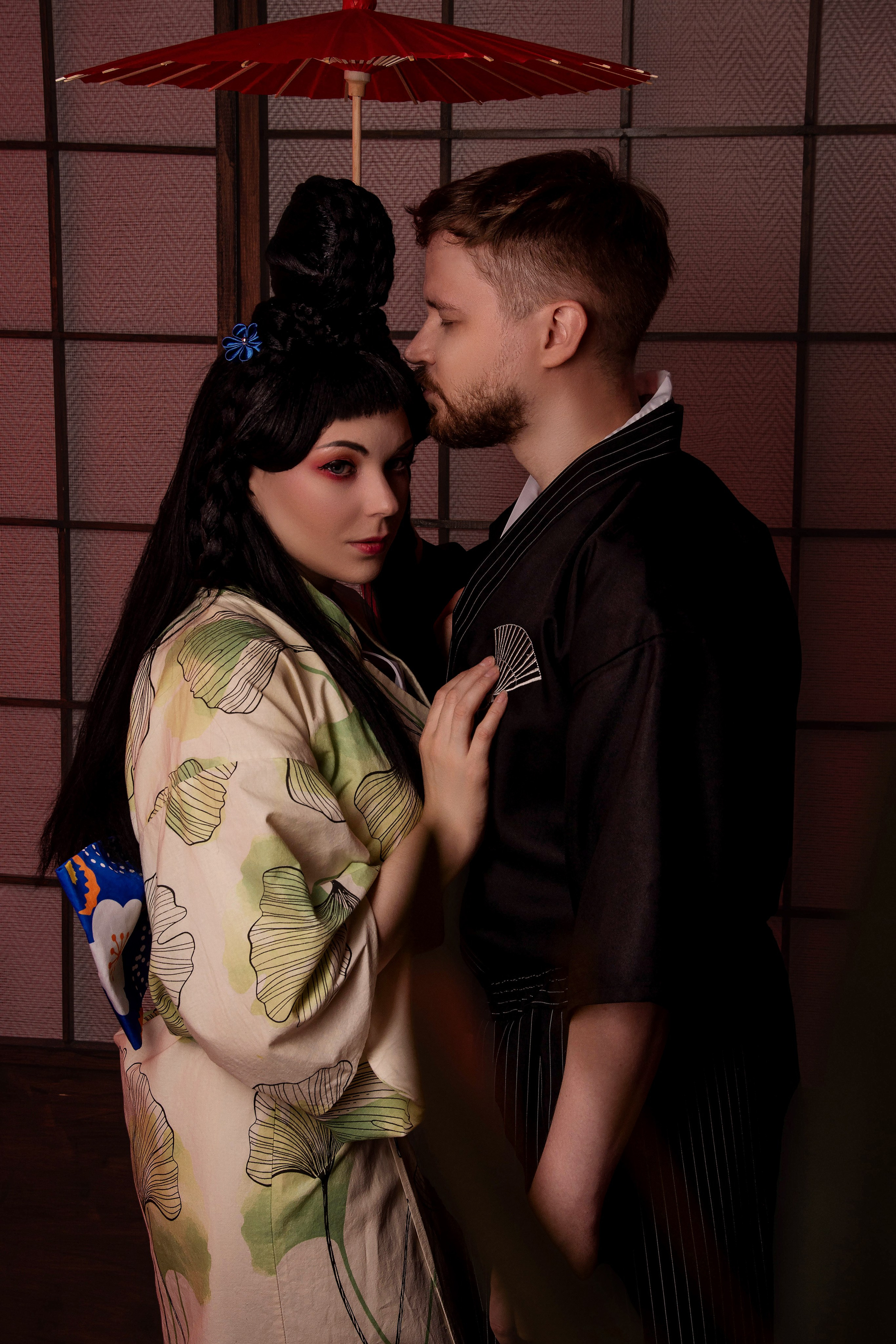 Кимоно и восточные образы. Интерьерная фотостудия Background в Омске