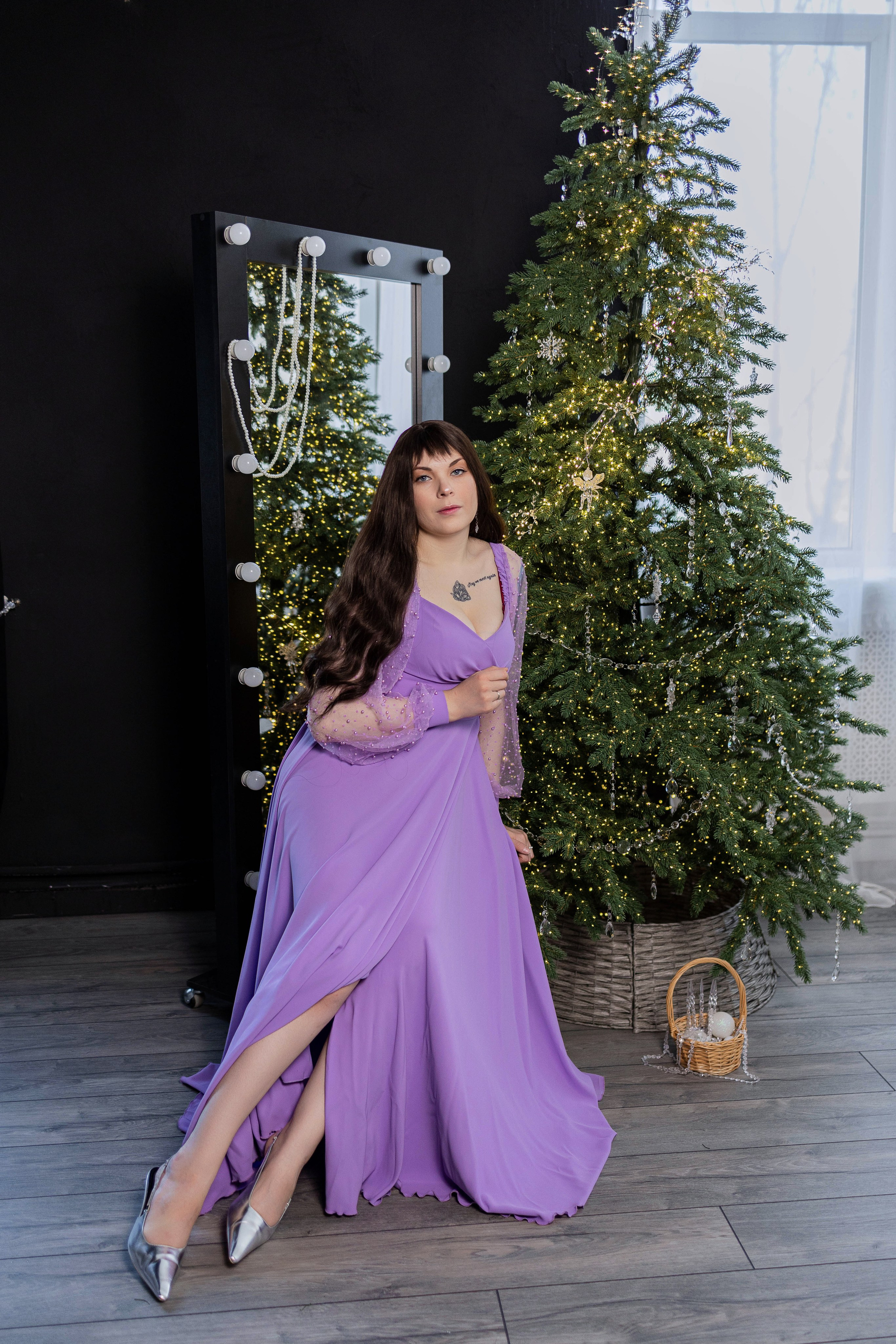 Новогодний период. Интерьерная фотостудия Background в Омске