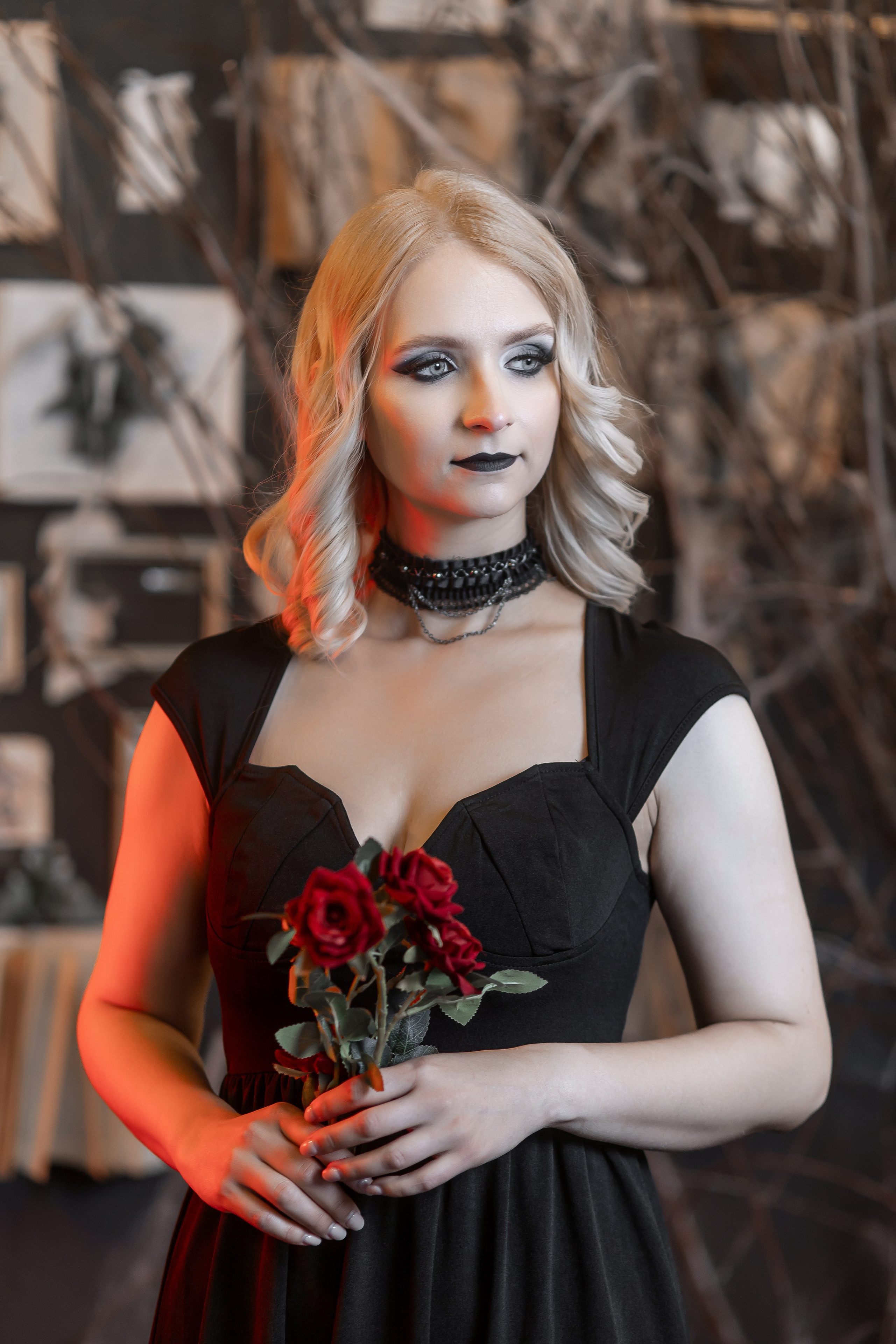 Готические образы. Интерьерная фотостудия Background в Омске