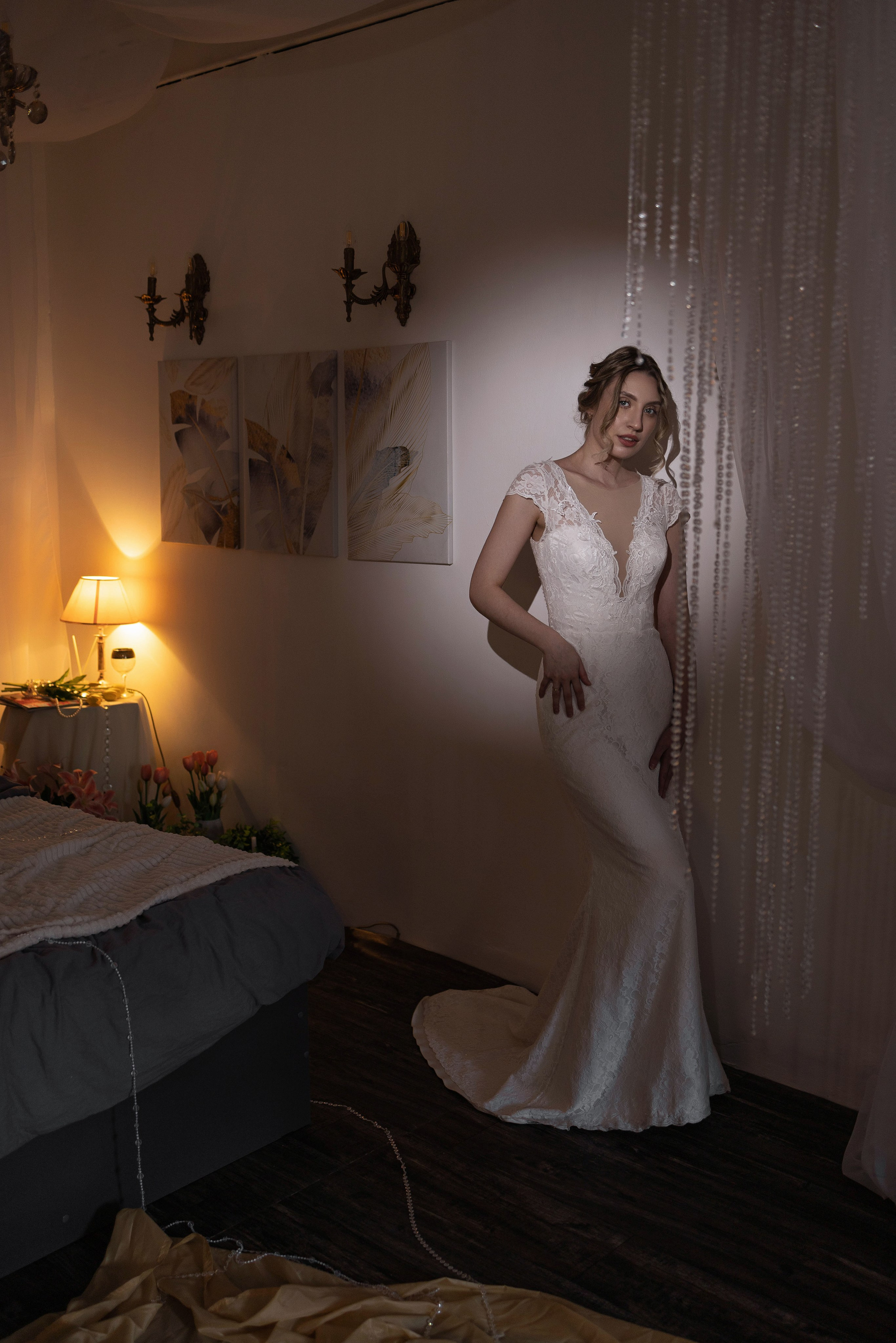 Длинные платья. Интерьерная фотостудия Background в Омске