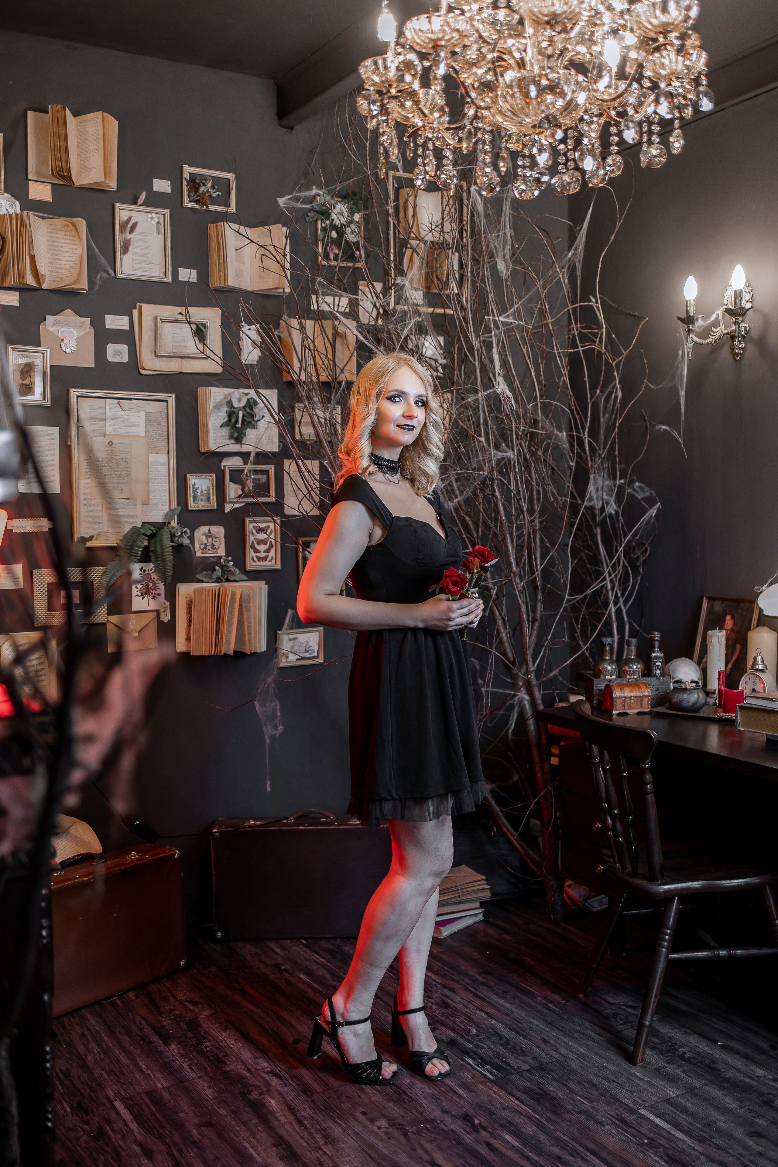 Готические образы. Интерьерная фотостудия Background в Омске