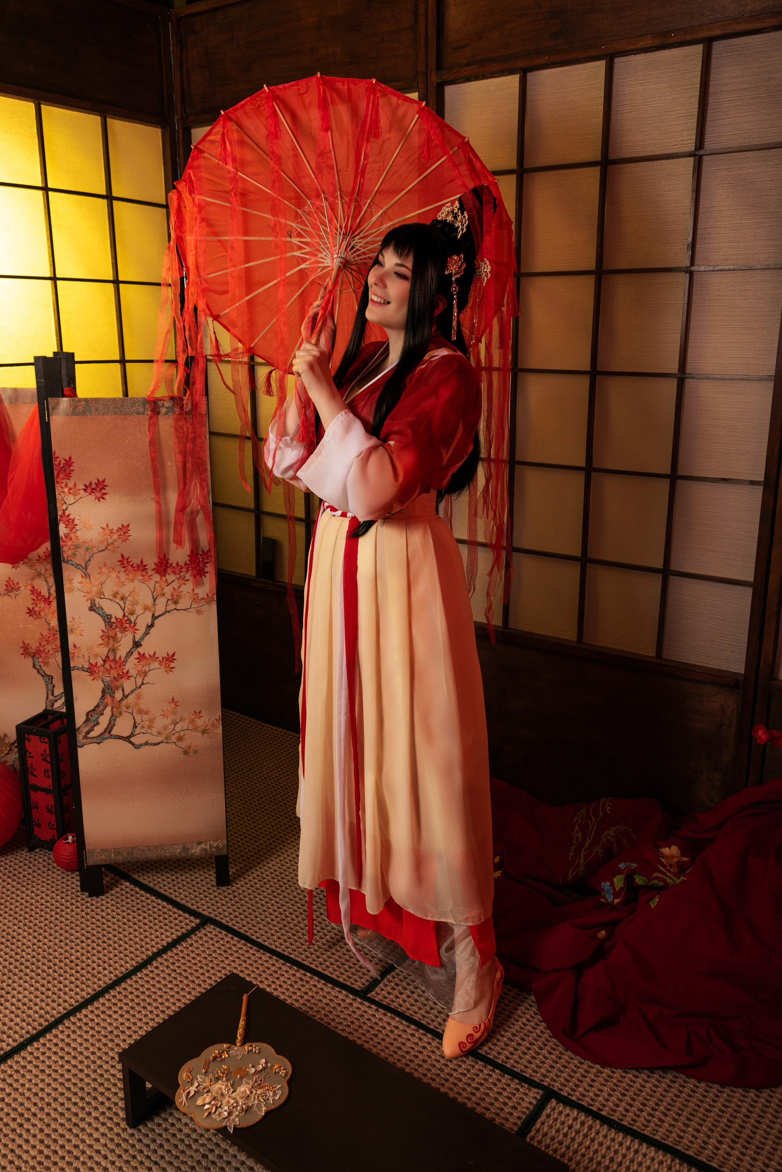 Кимоно и восточные образы. Интерьерная фотостудия Background в Омске