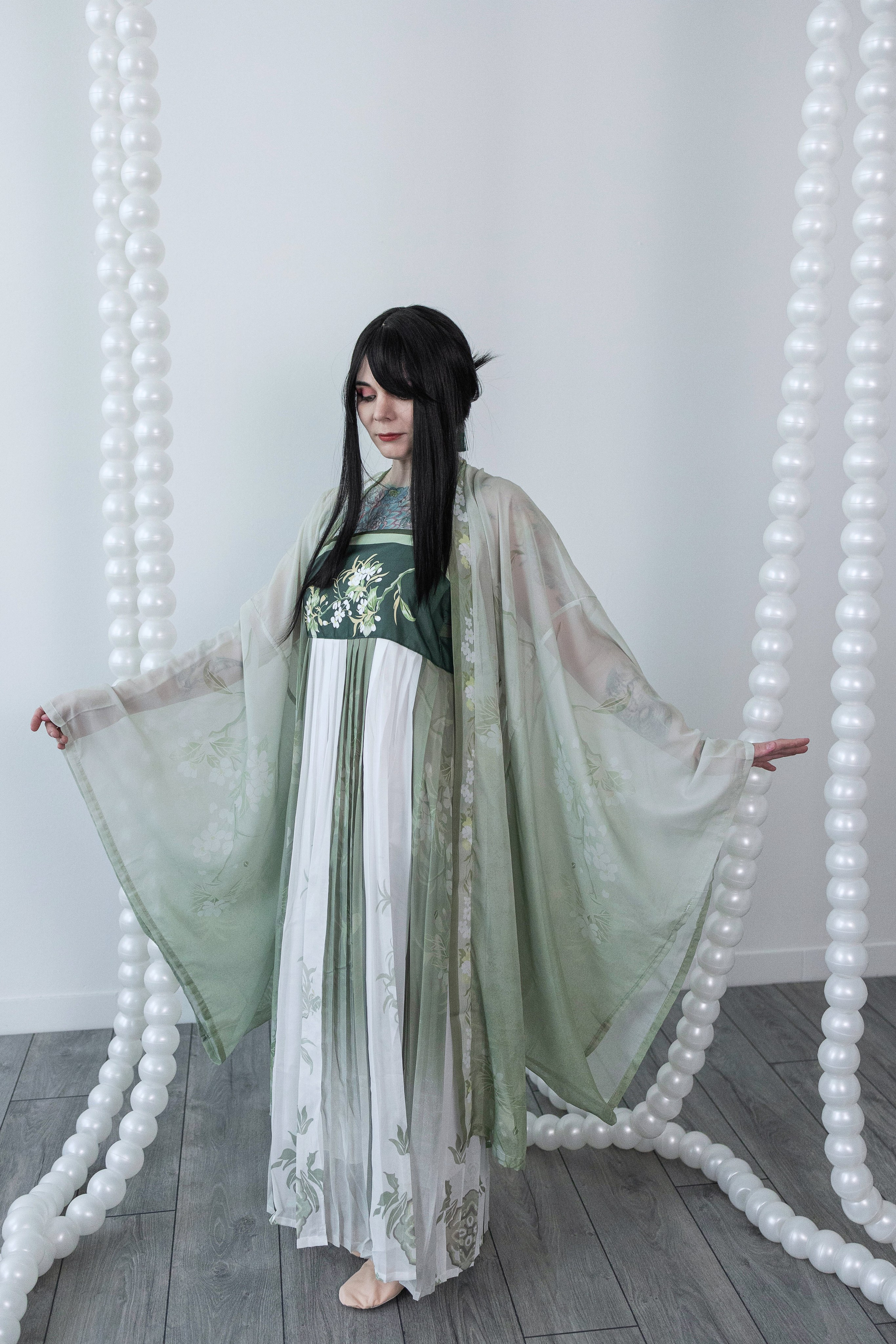 Кимоно и восточные образы. Интерьерная фотостудия Background в Омске