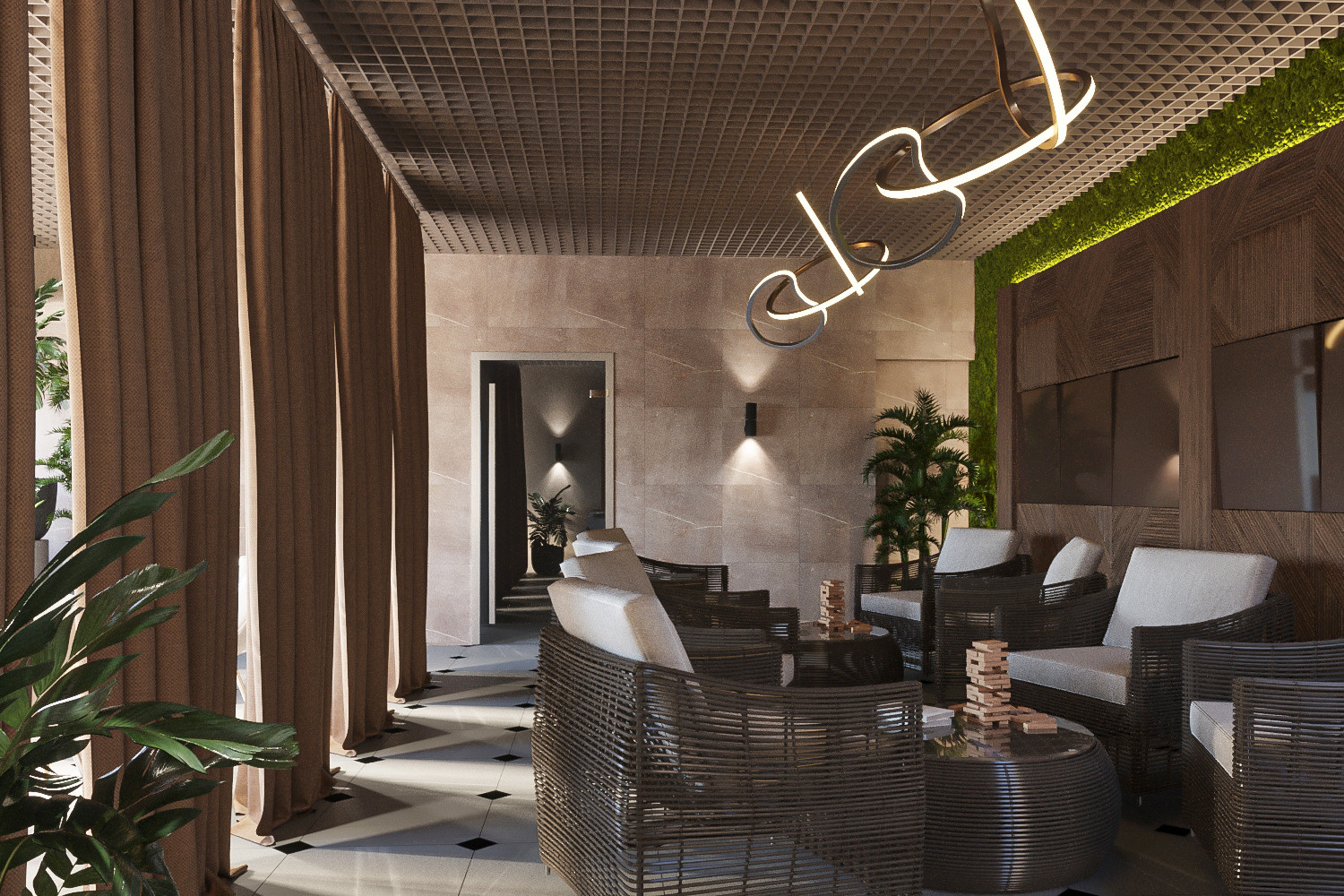 River club. Архитектурно-дизайнерское бюро ROOMS