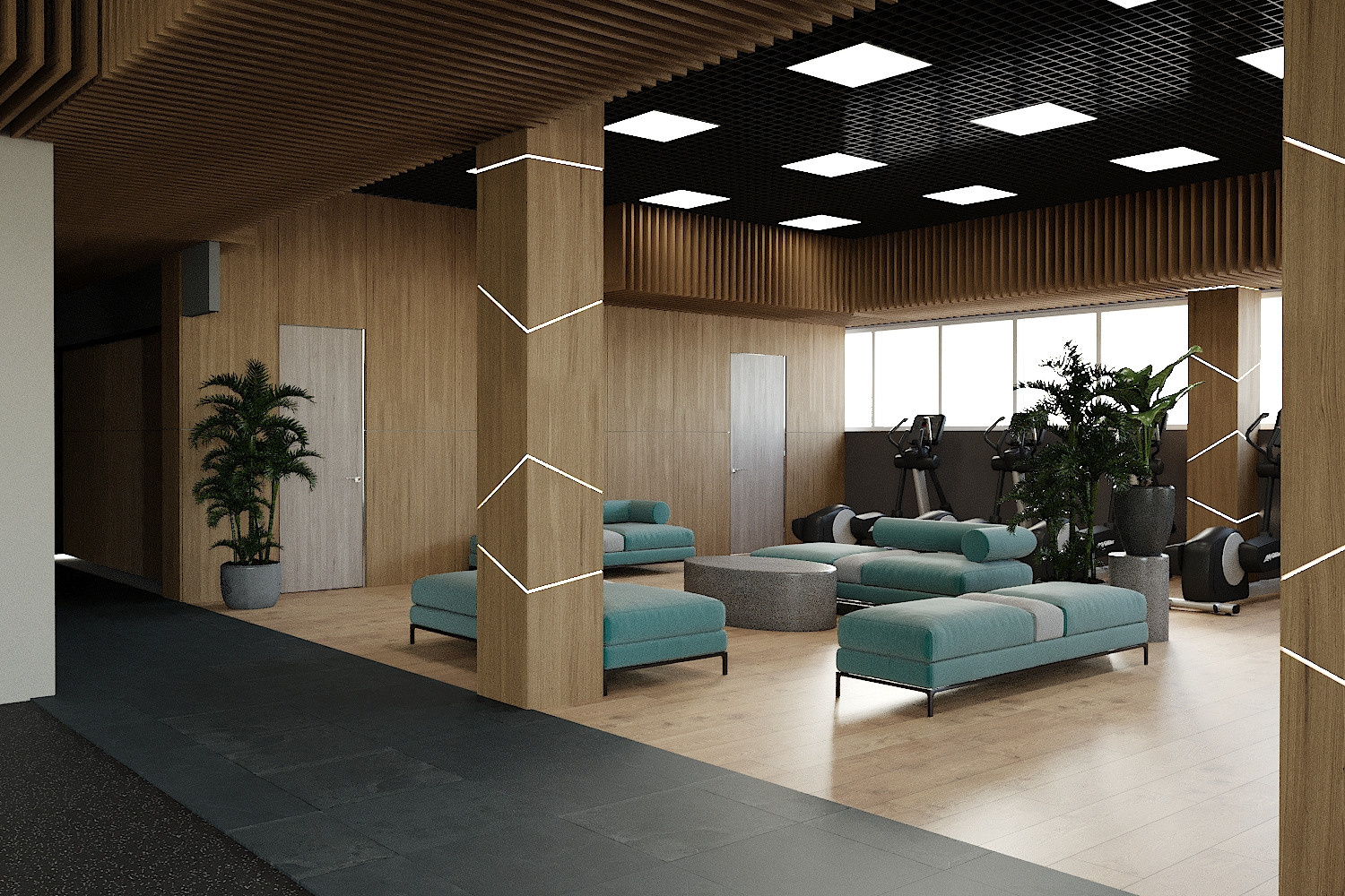 River club. Архитектурно-дизайнерское бюро ROOMS