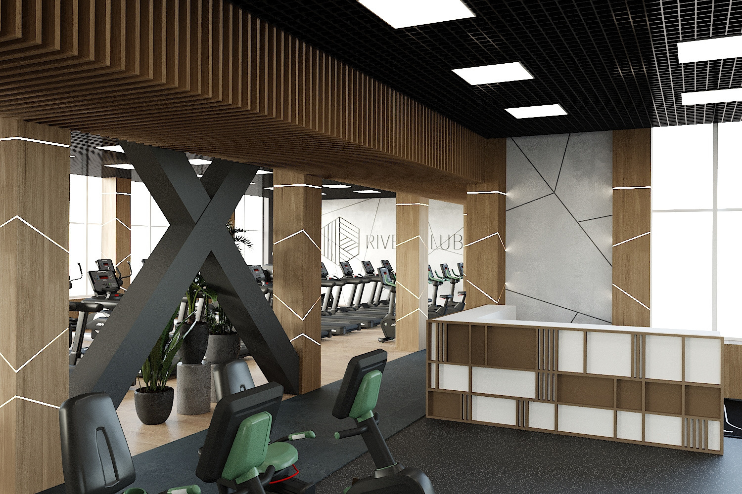 River club. Архитектурно-дизайнерское бюро ROOMS