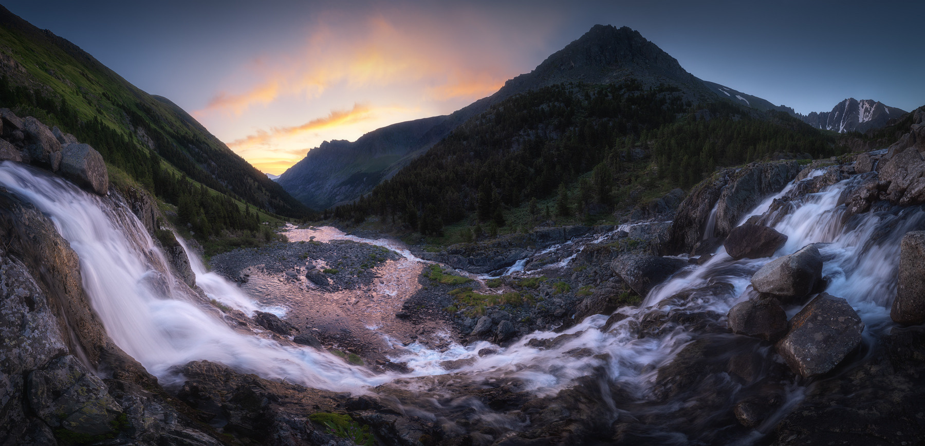 Ущелье водопадов. Профессиональный пейзажный фотограф Алёна Рубан
