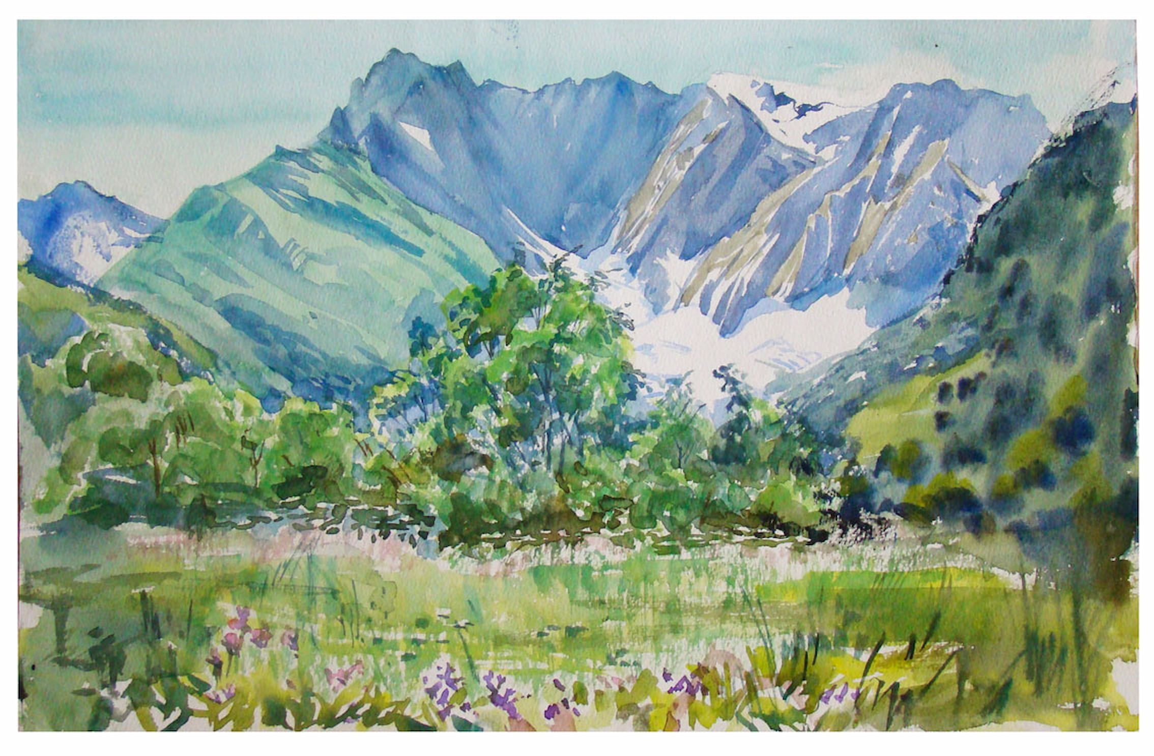 ПЕЙЗАЖИ. Свет акварели Галины Поплавской