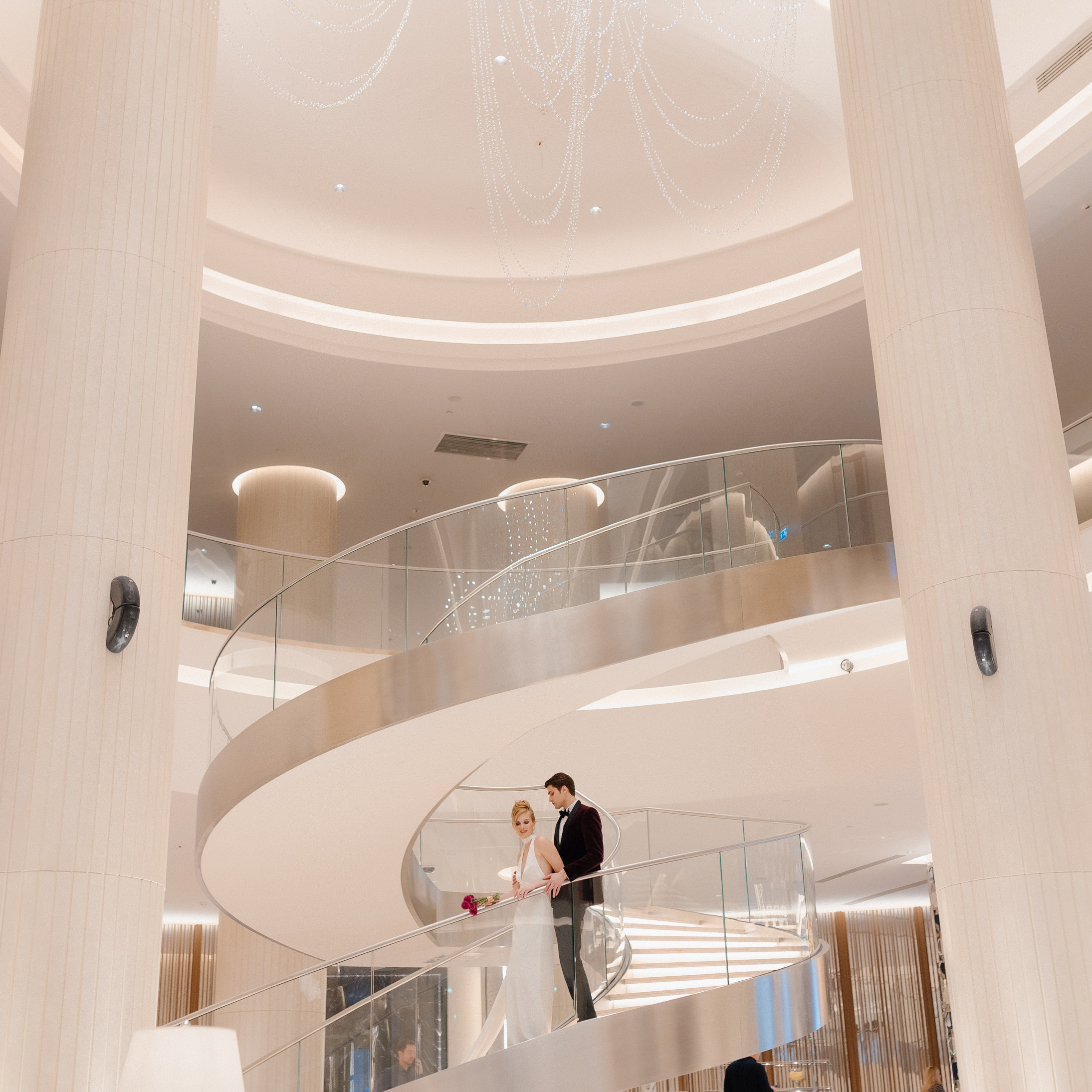 Фотография в шикарном московском отеле