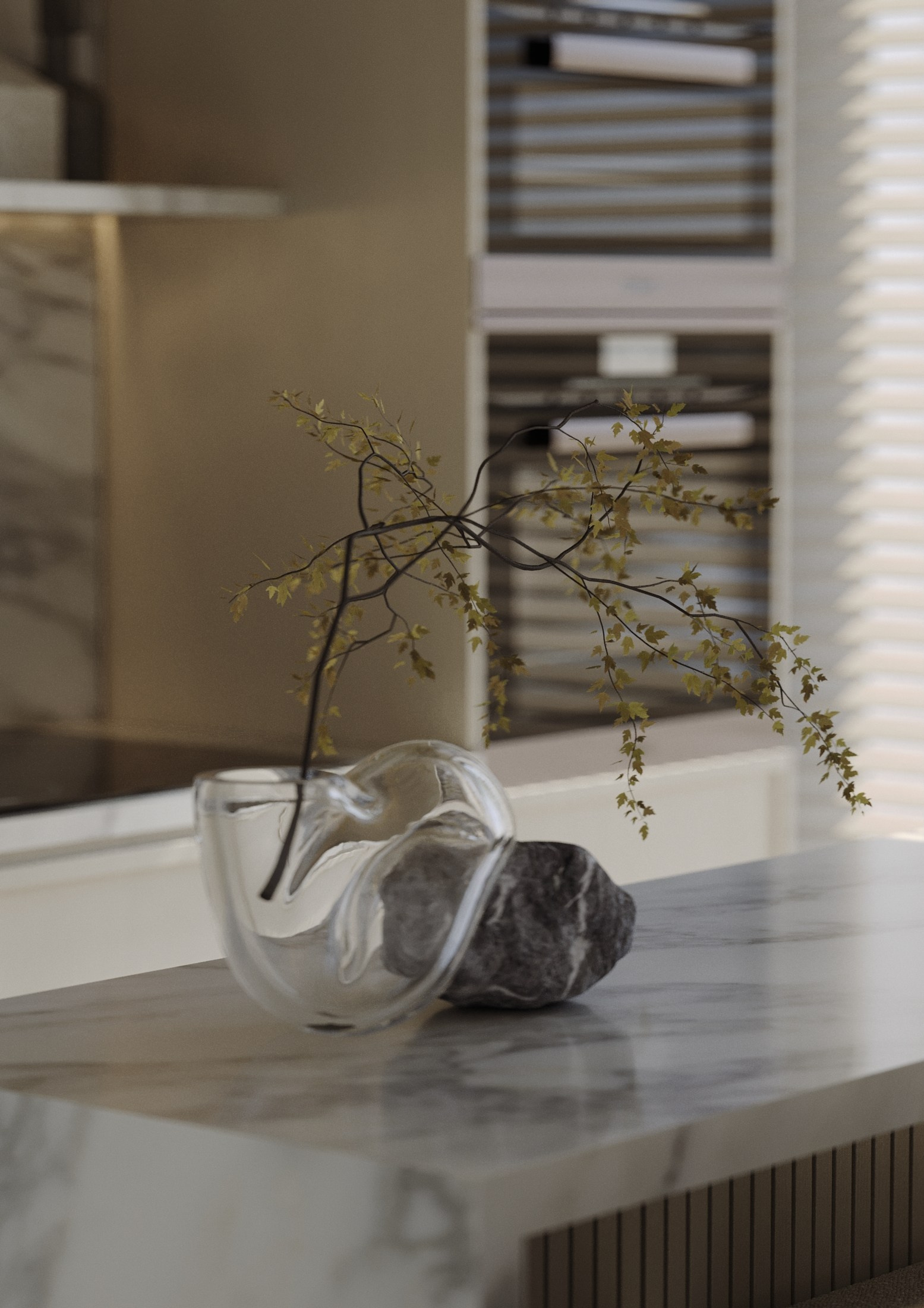 Как я вышла на чек 2000₽ за м²?. 3d Visualization of the interior and exterior