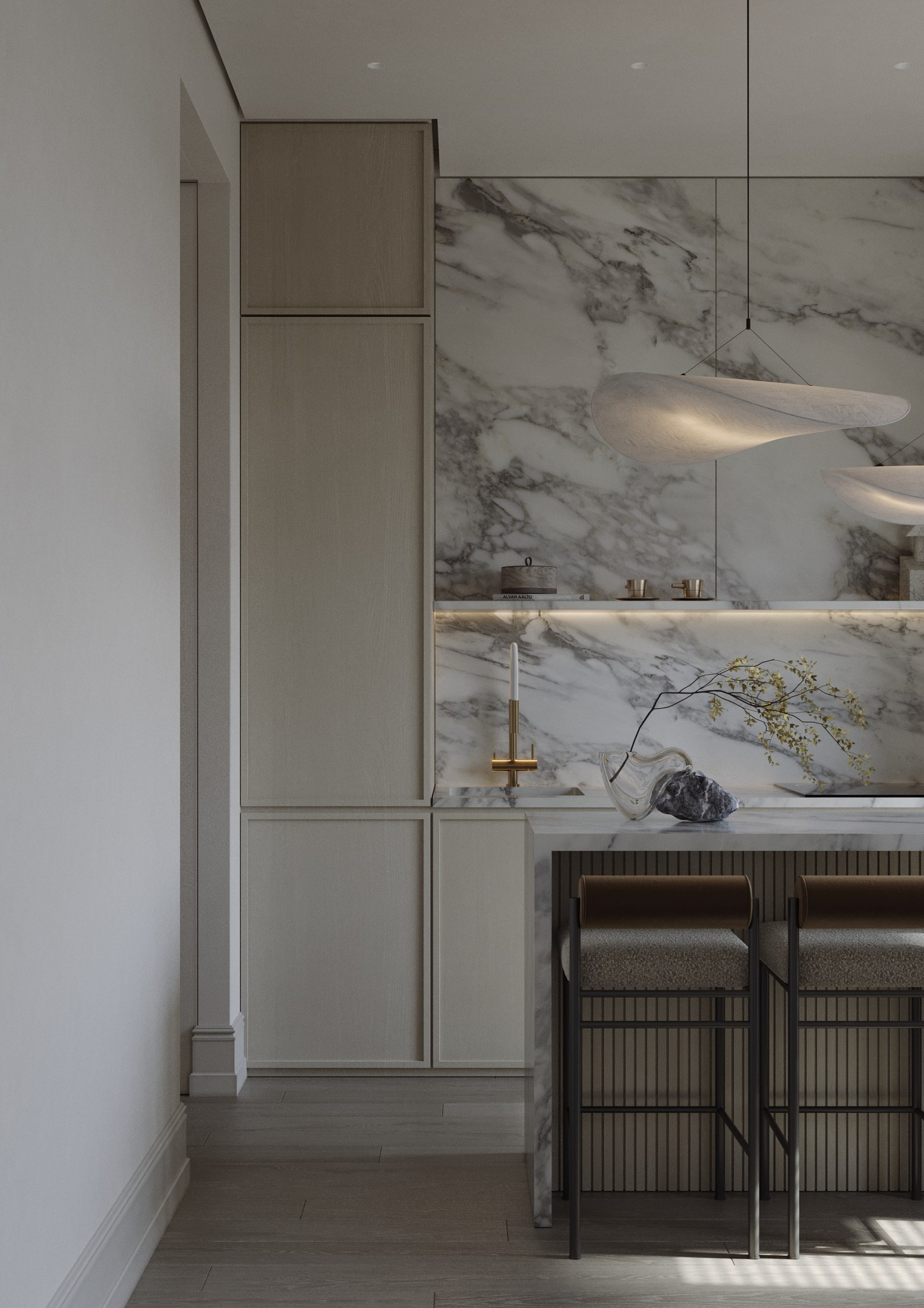 Как я вышла на чек 2000₽ за м²?. 3d Visualization of the interior and exterior