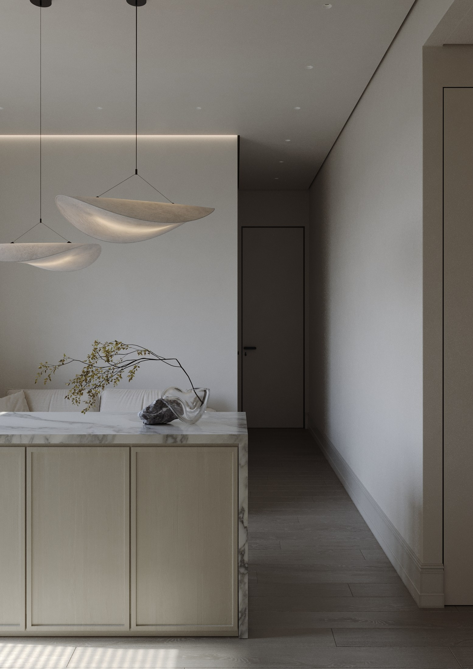 Как я вышла на чек 2000₽ за м²?. 3d Visualization of the interior and exterior