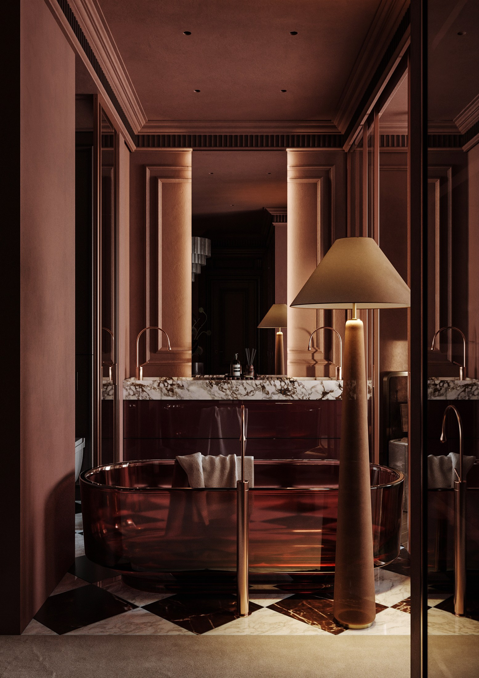 Как проходит работа над визуализацией премиального интерьера. 3d Visualization of the interior and exterior