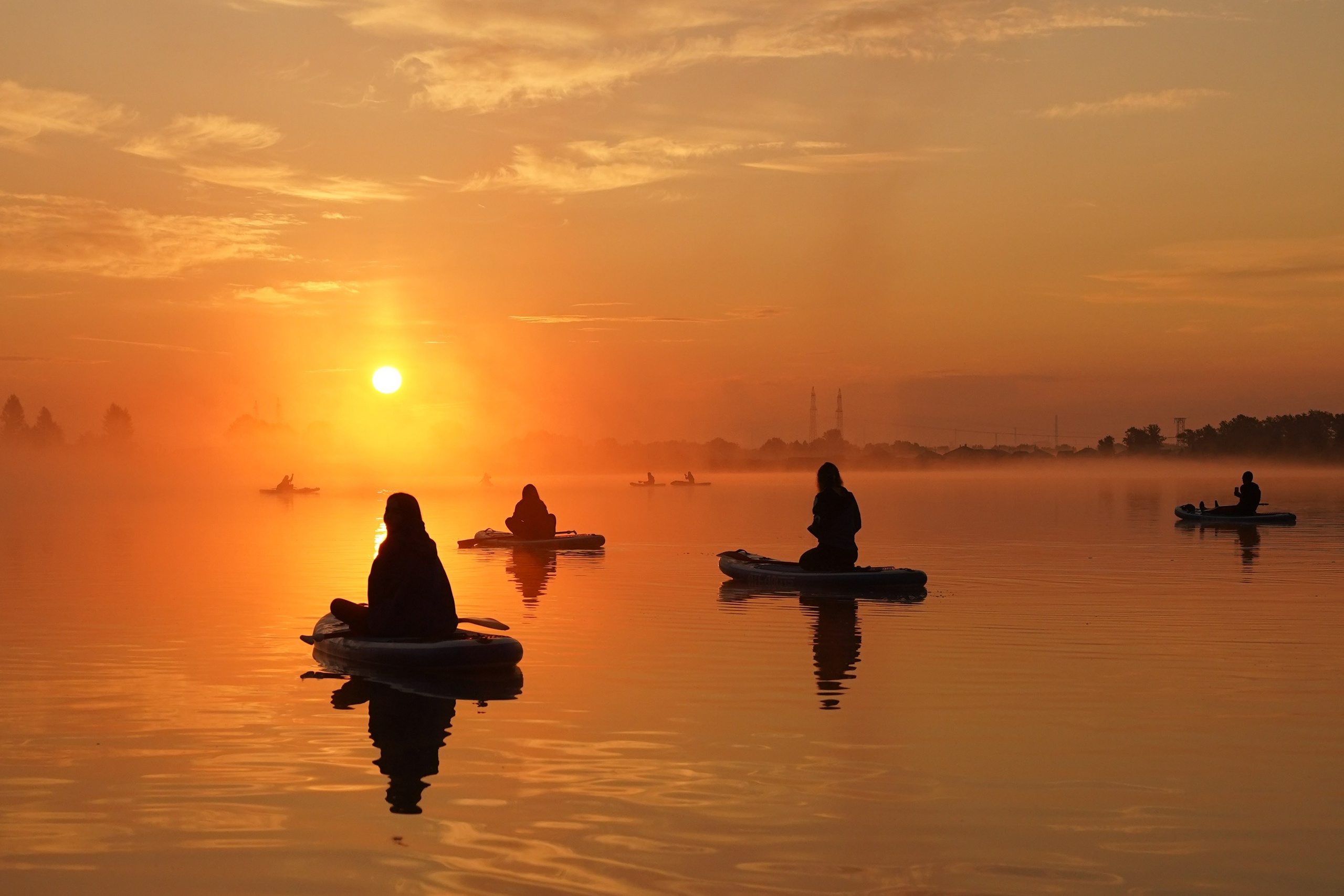 Прогулки на сапбордах в Уфе — Время Приключений