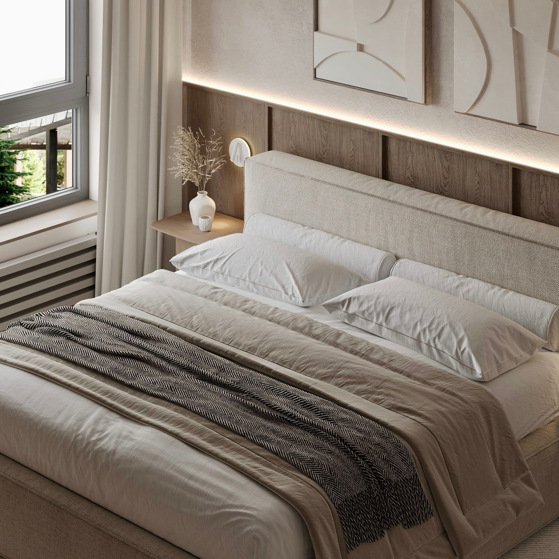 Контакты. 3D Визуализация интерьера