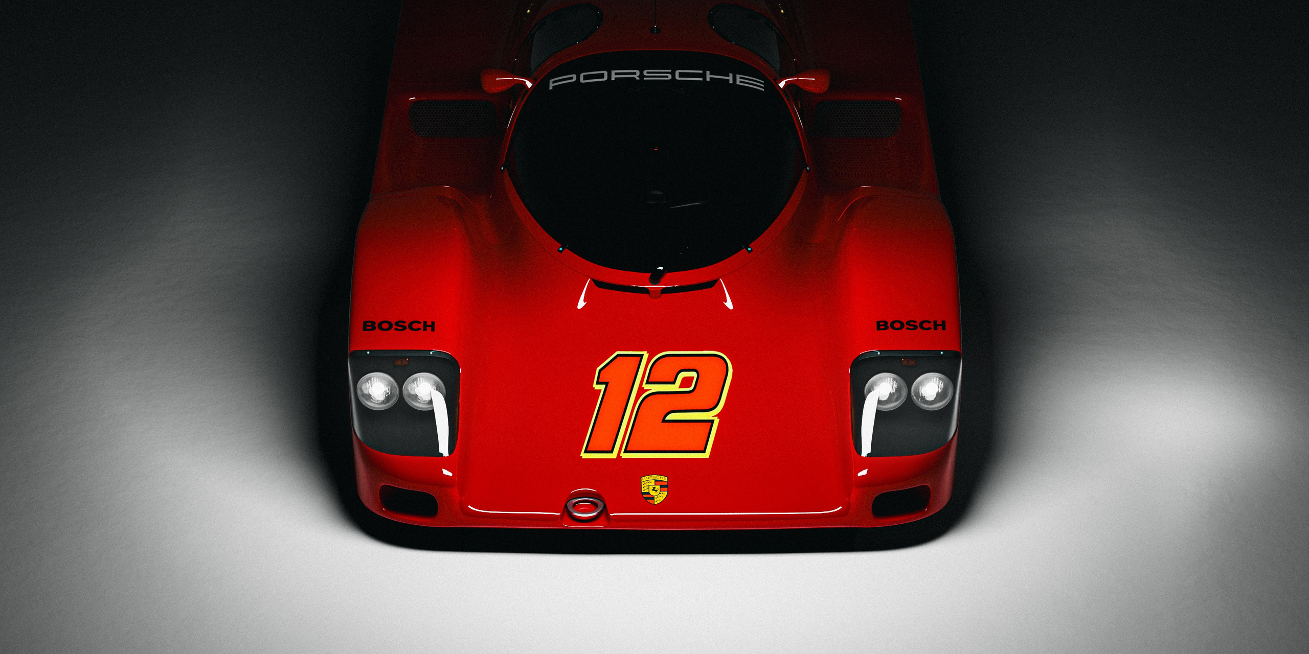 Porsche962. Архитектурная визуализация