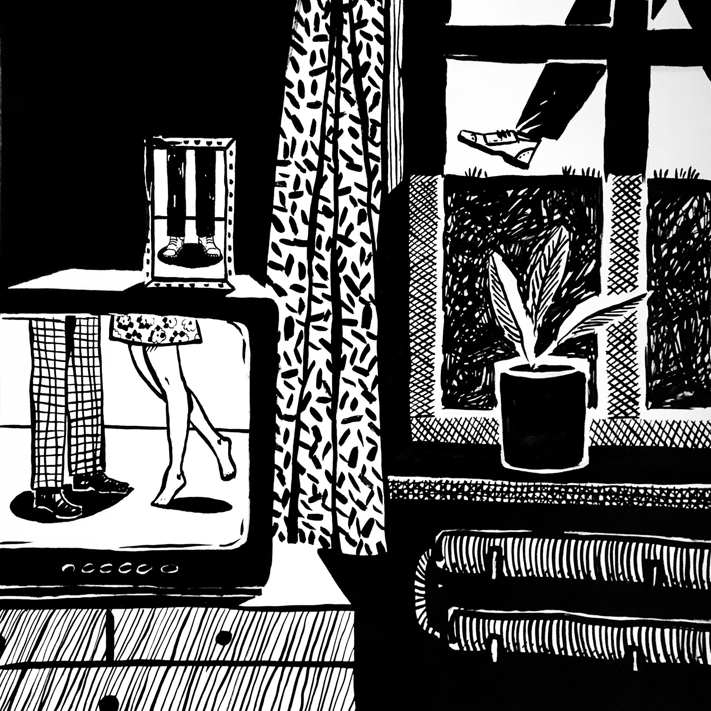 Графические листы. Художник Рыбак Николай