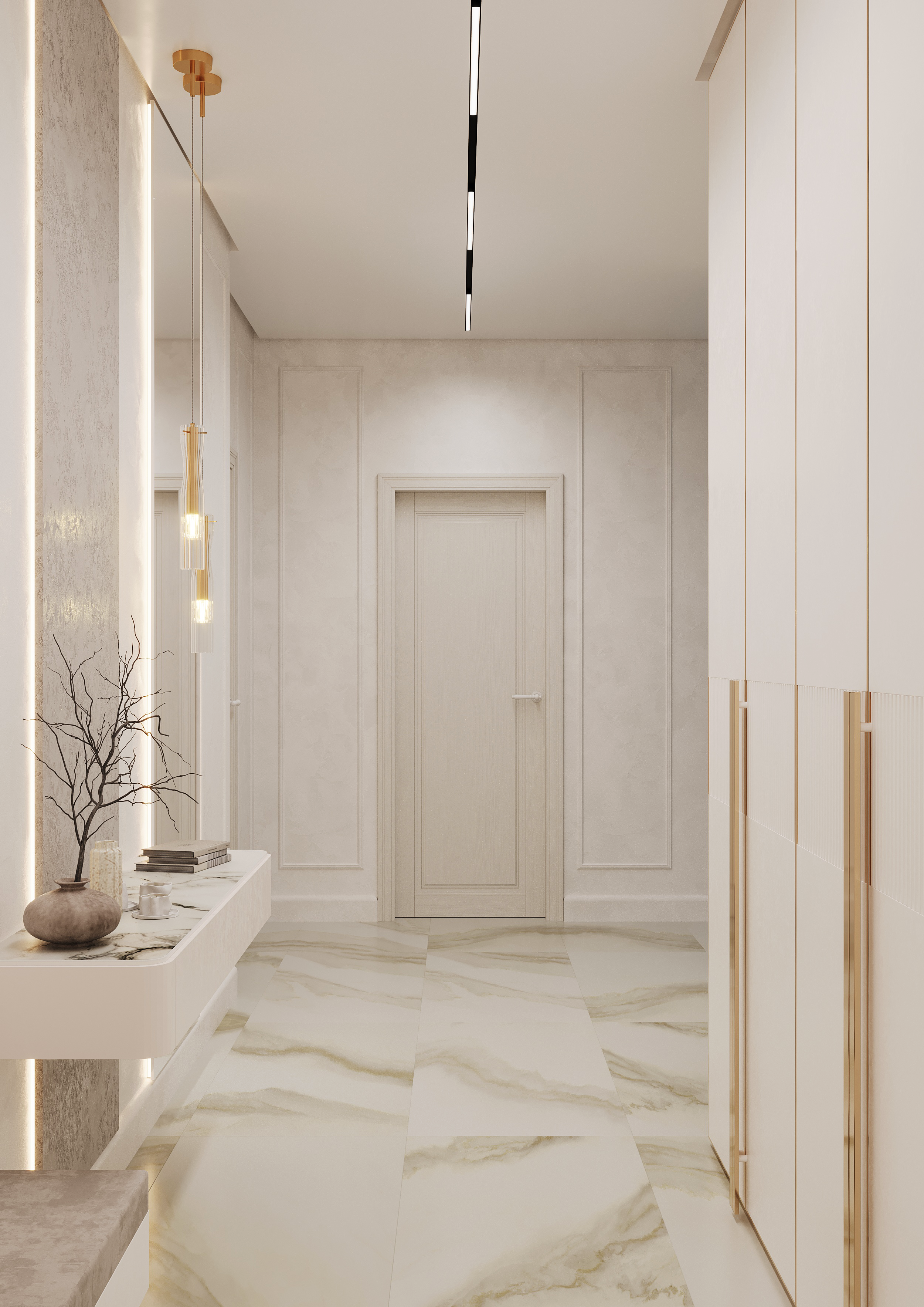 Квартира 70 кв. м. Ессентуки, ул. Шмидта. Студия интерьерного и ландшафтного дизайна