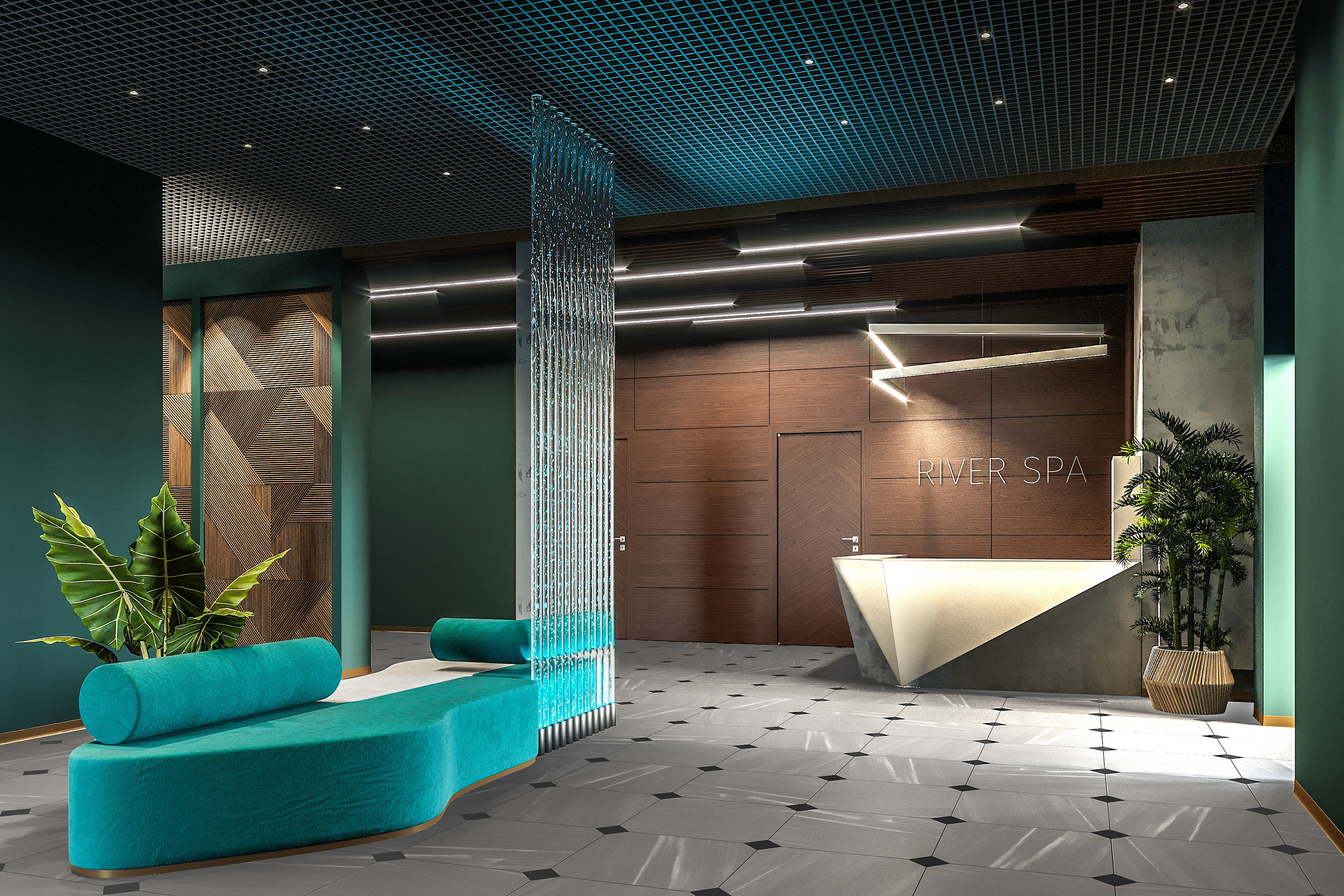 River club. Архитектурно-дизайнерское бюро ROOMS