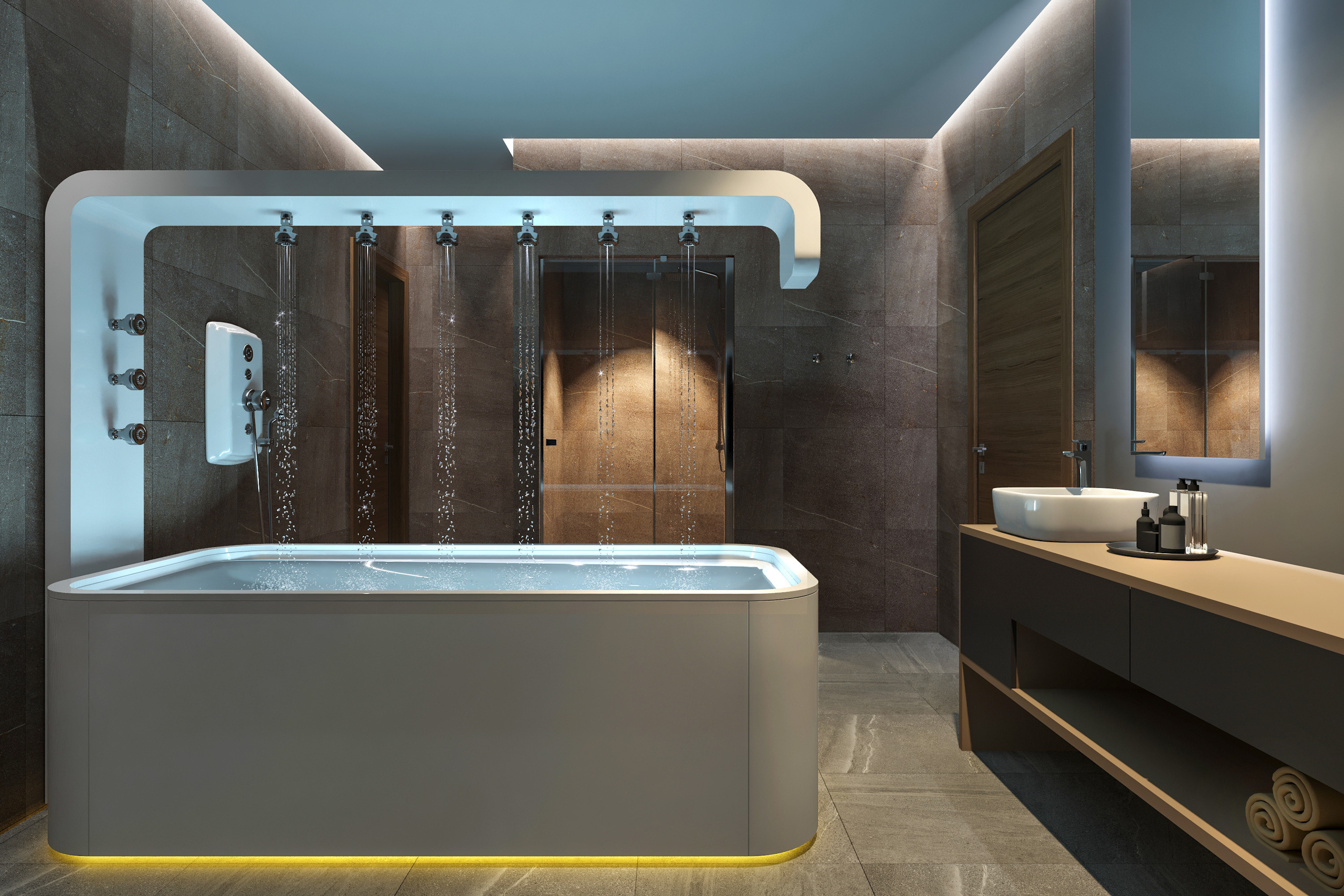 River club. Архитектурно-дизайнерское бюро ROOMS