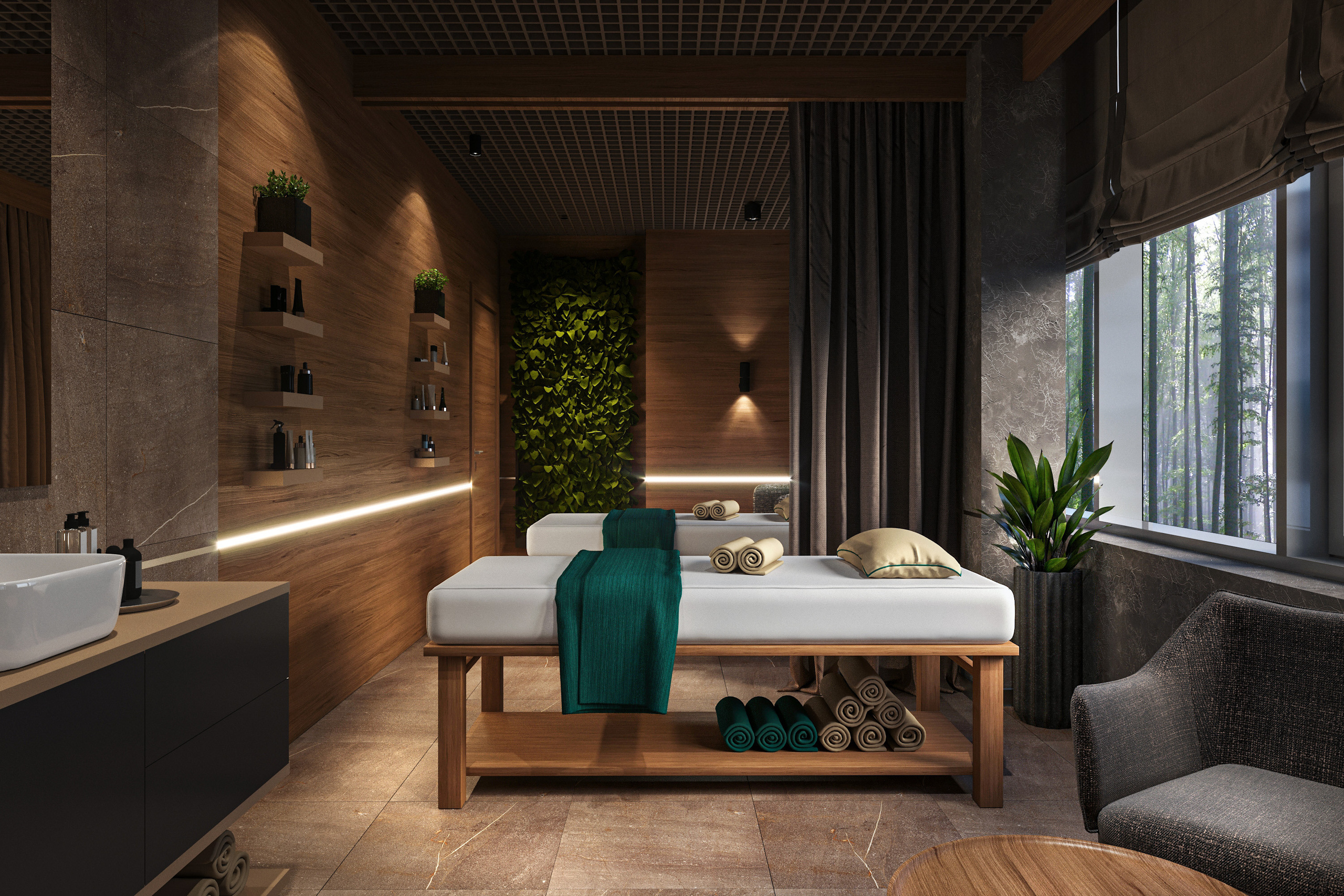 River club. Архитектурно-дизайнерское бюро ROOMS