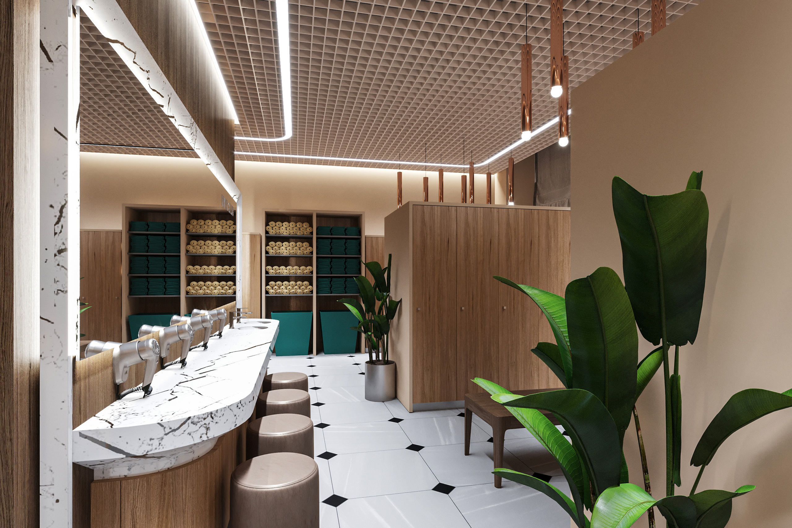 River club. Архитектурно-дизайнерское бюро ROOMS