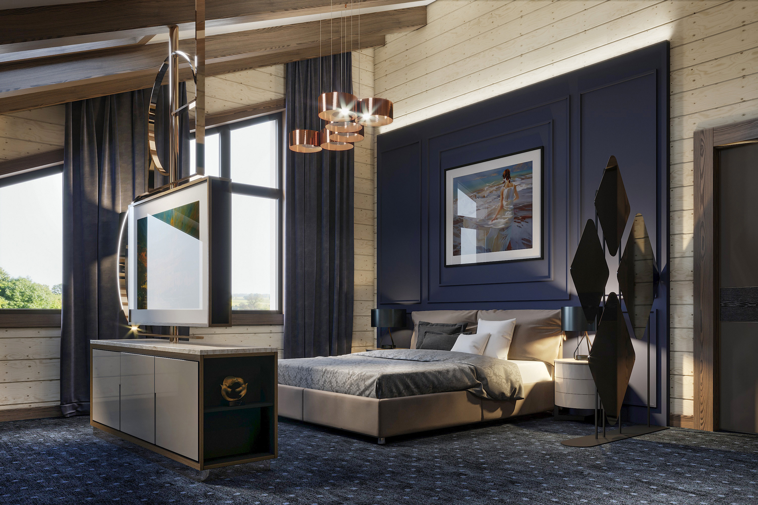 База отдха Дата. Архитектурно-дизайнерское бюро ROOMS