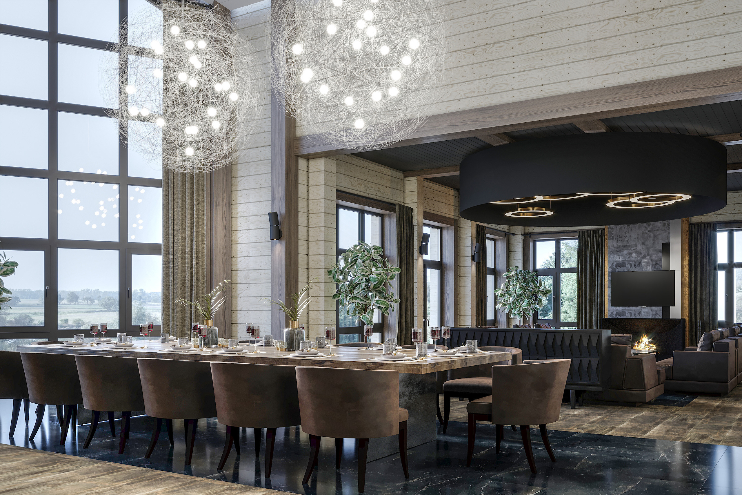 База отдха Дата. Архитектурно-дизайнерское бюро ROOMS