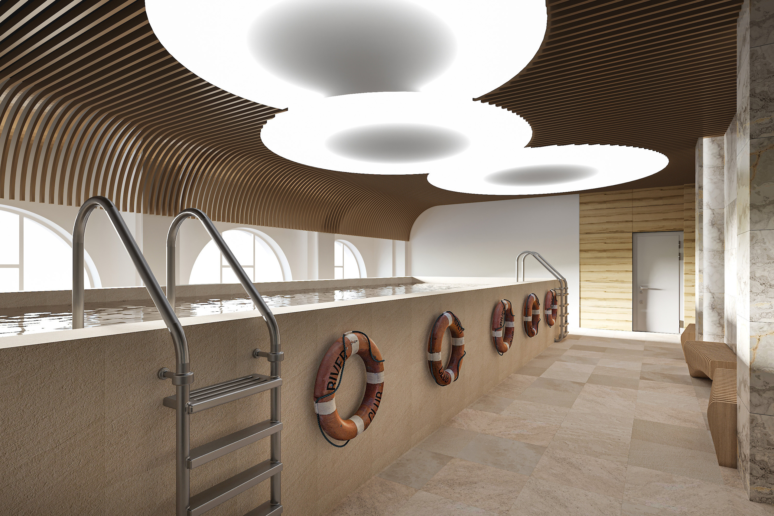 River club. Архитектурно-дизайнерское бюро ROOMS