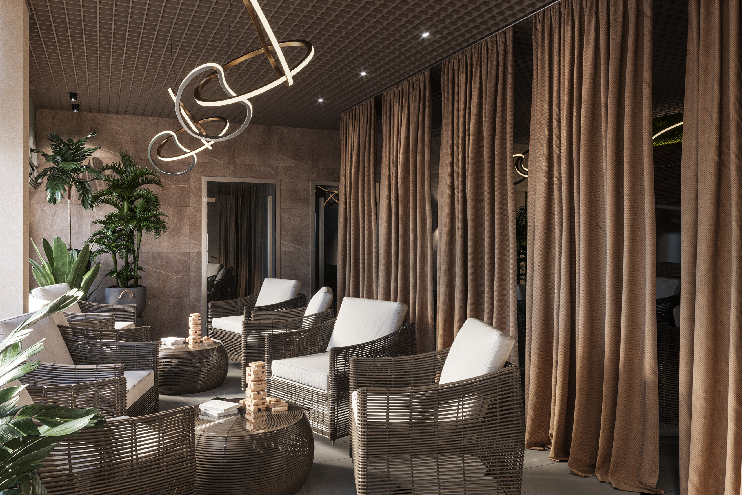 River club. Архитектурно-дизайнерское бюро ROOMS