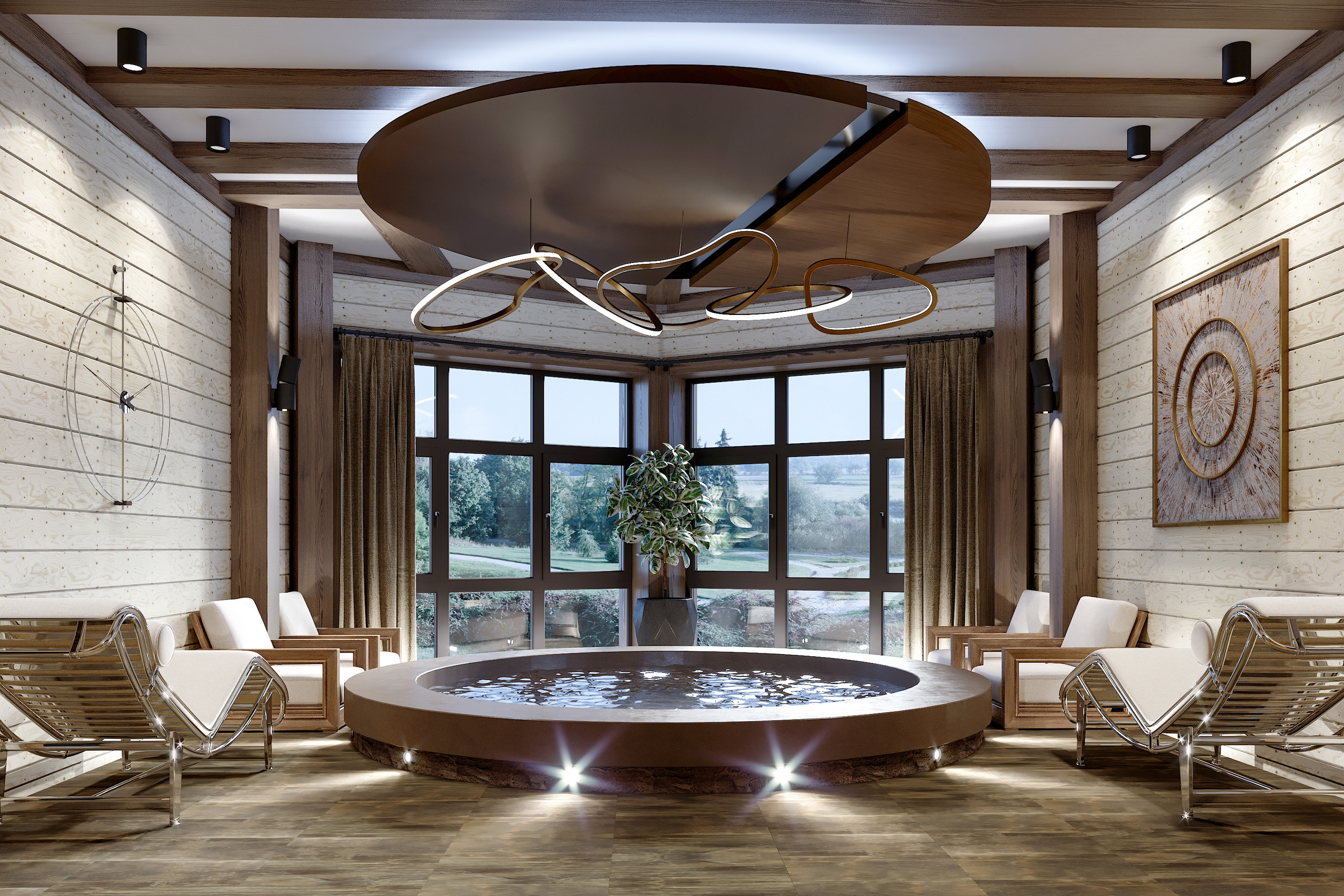 База отдха Дата. Архитектурно-дизайнерское бюро ROOMS