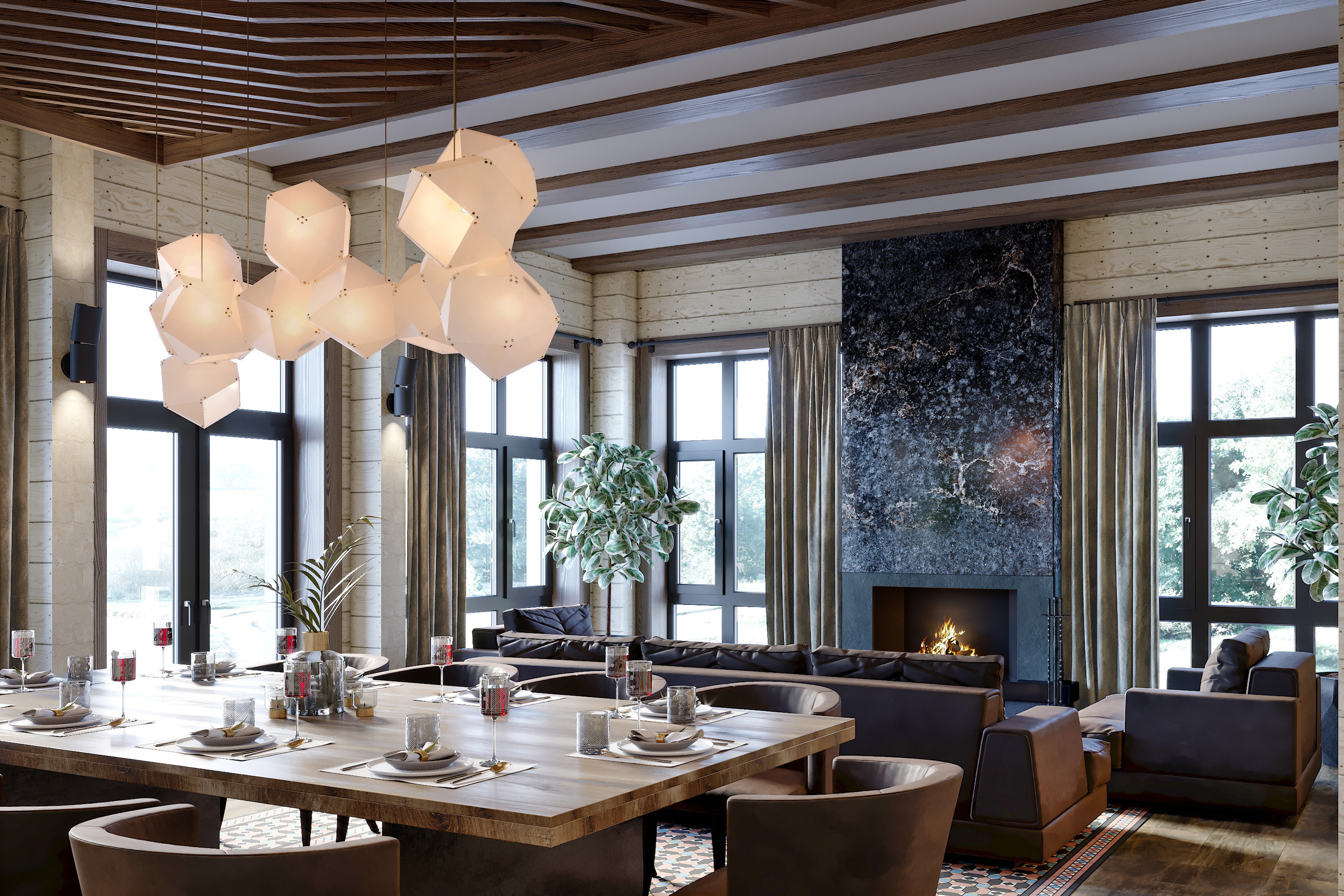 База отдха Дата. Архитектурно-дизайнерское бюро ROOMS