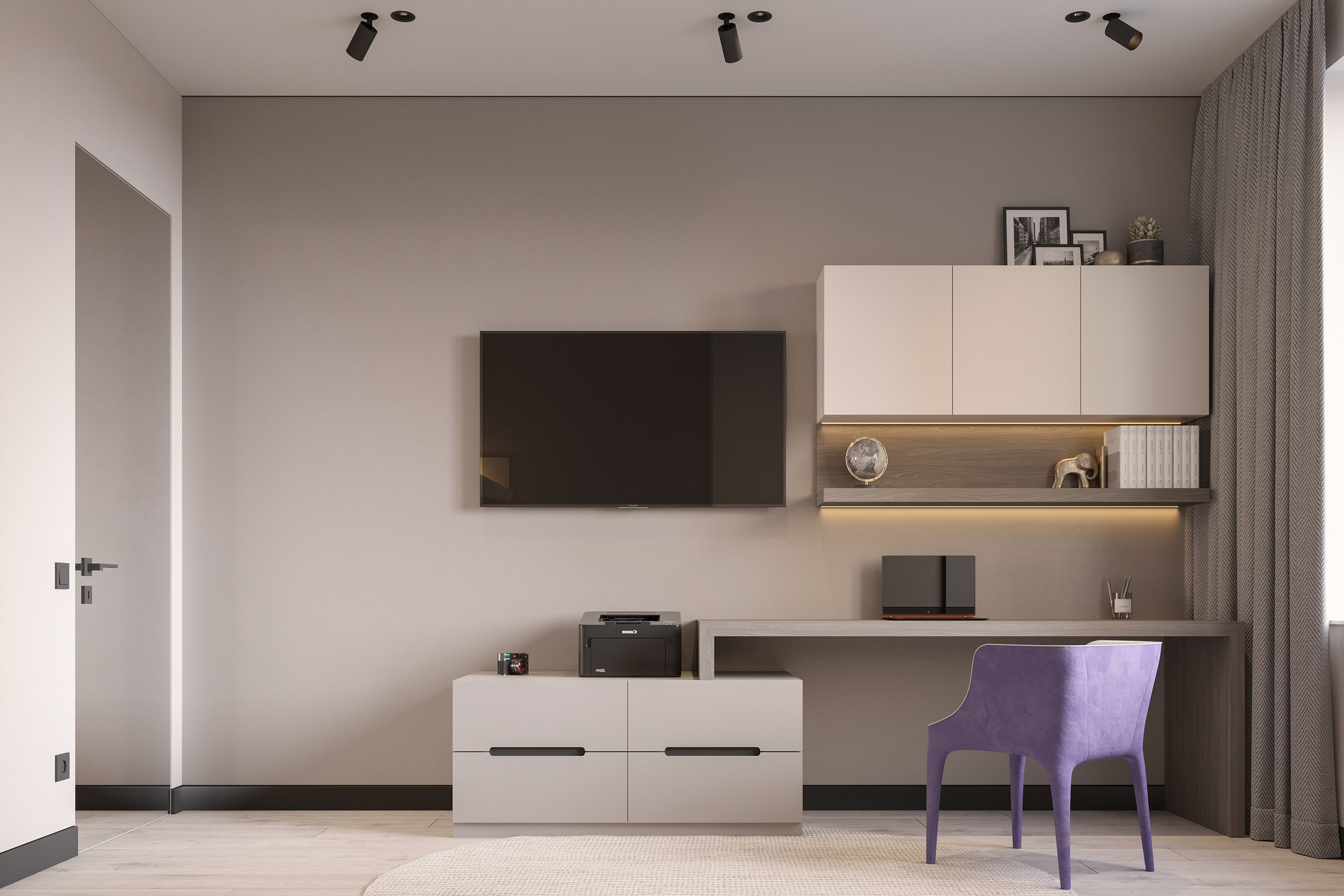 Квартира Дежнев Игорь. Архитектурно-дизайнерское бюро ROOMS