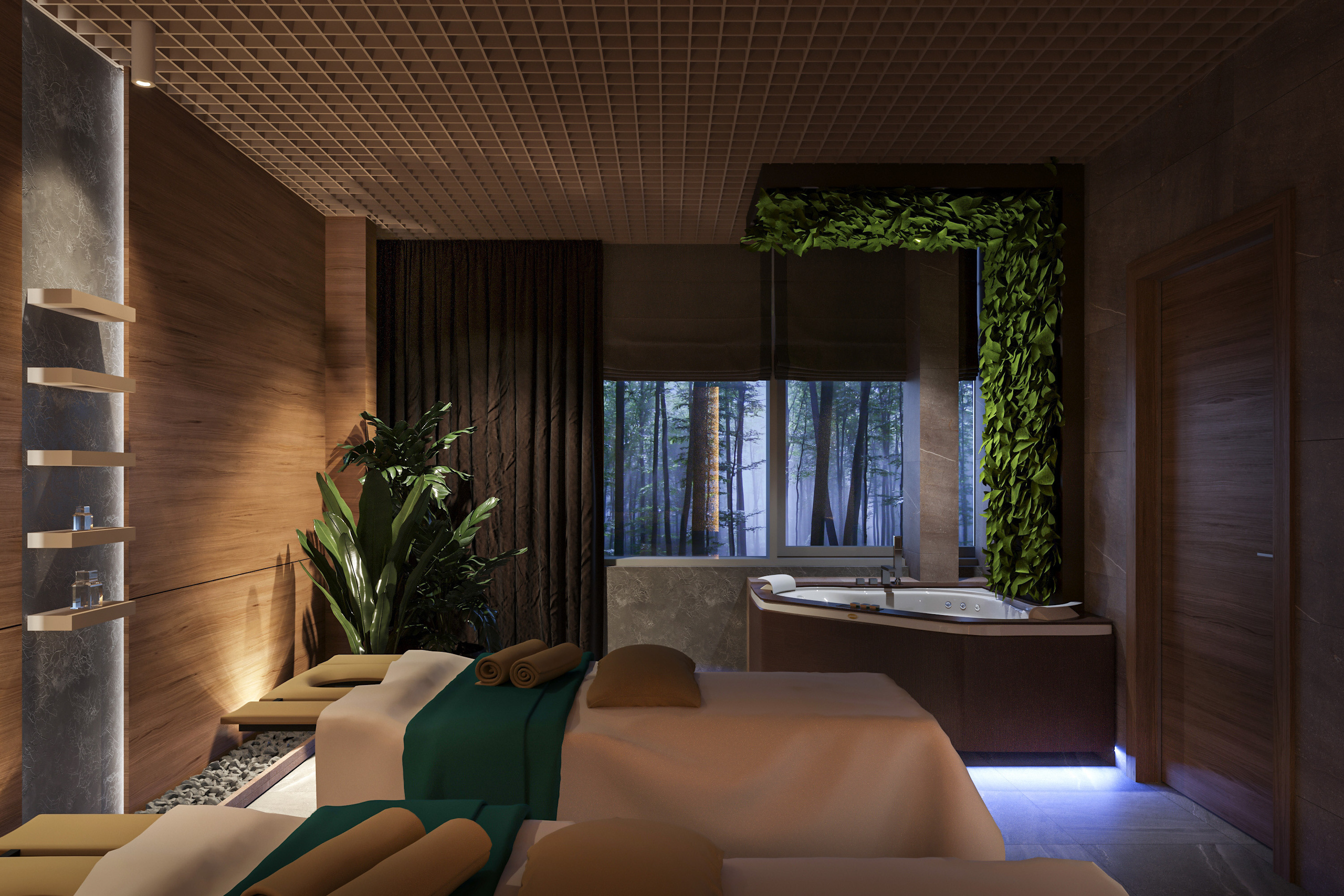 River club. Архитектурно-дизайнерское бюро ROOMS