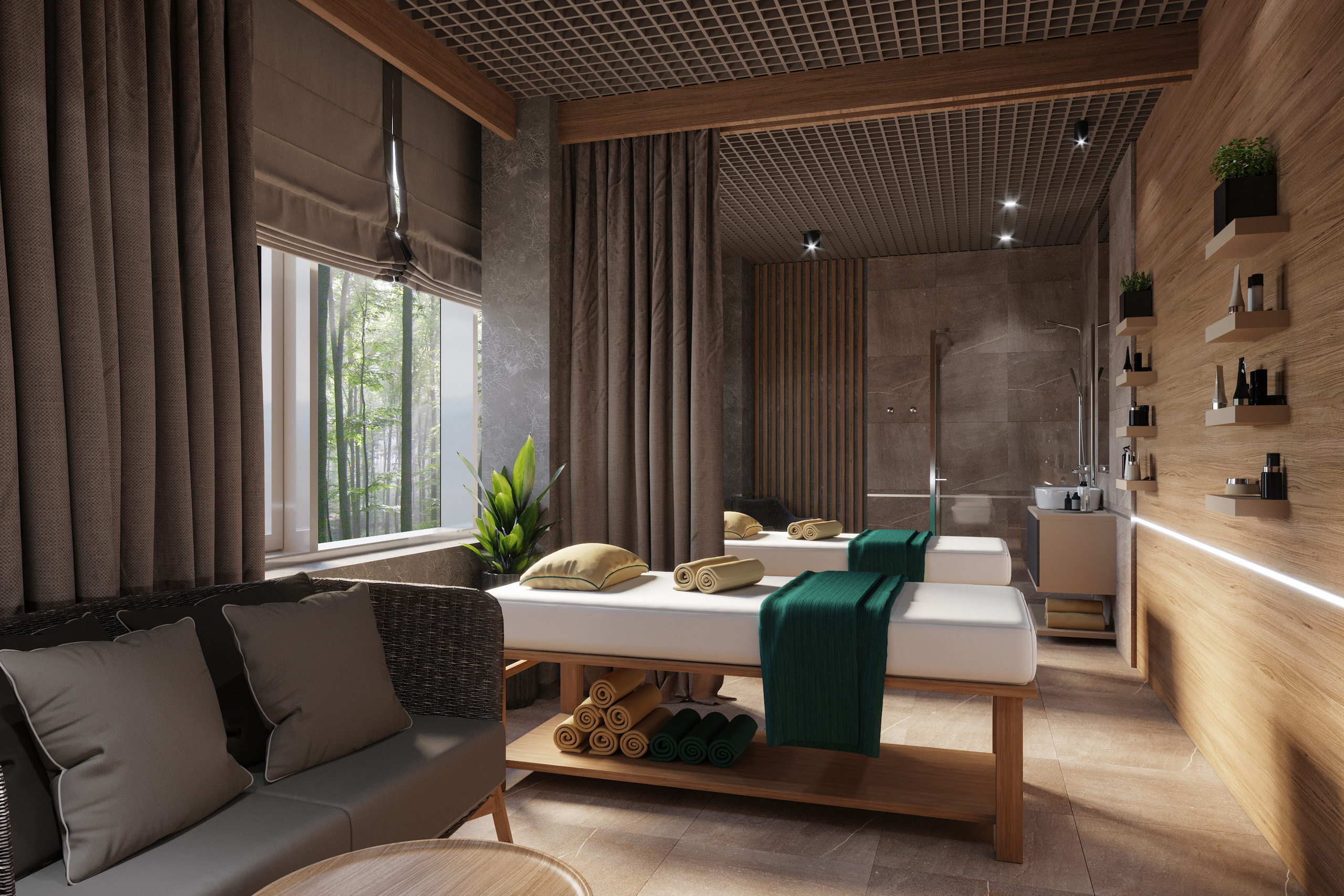 River club. Архитектурно-дизайнерское бюро ROOMS