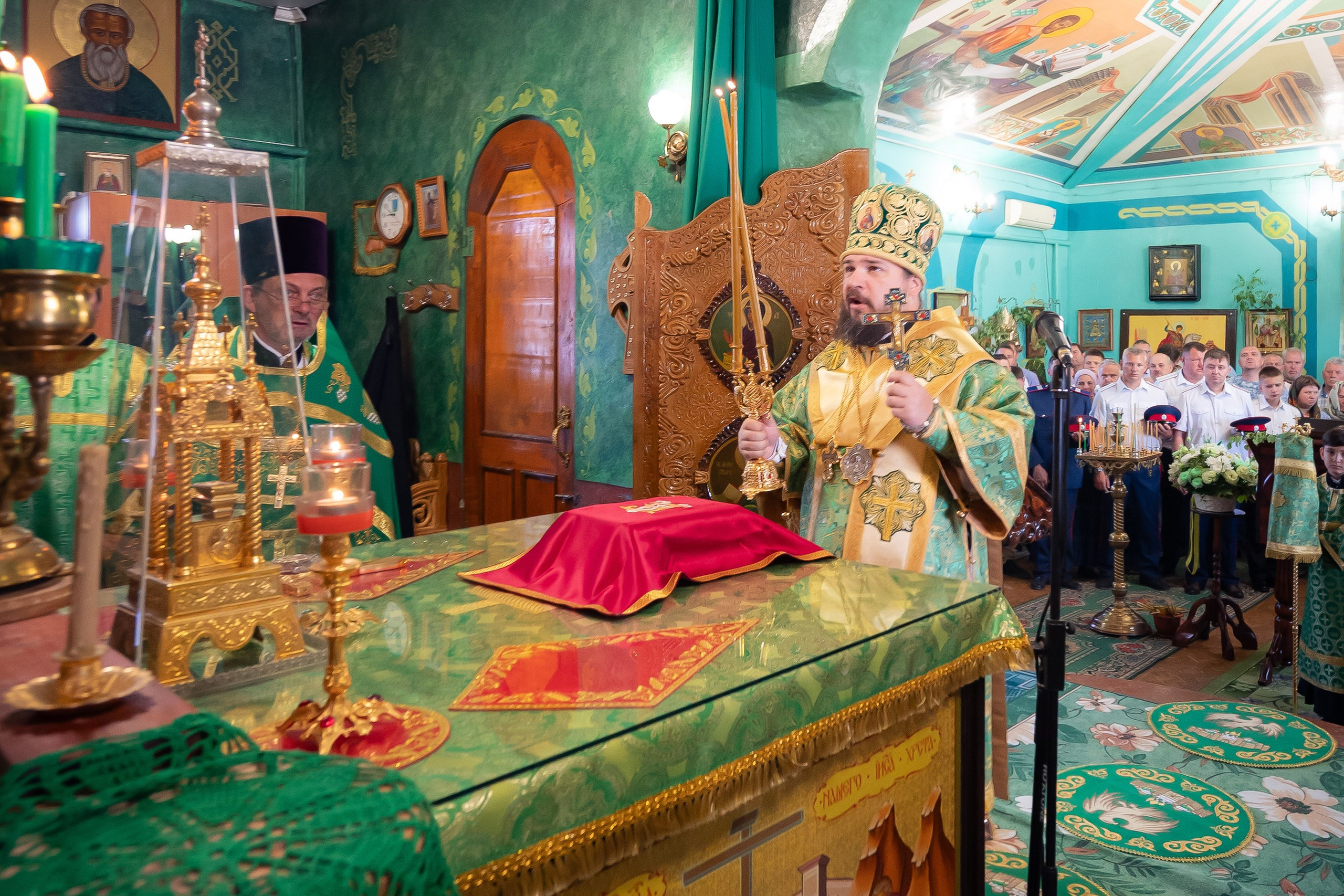 СЪЕМКИ — 2024. Антон и Татьяна Денисенко — В храме