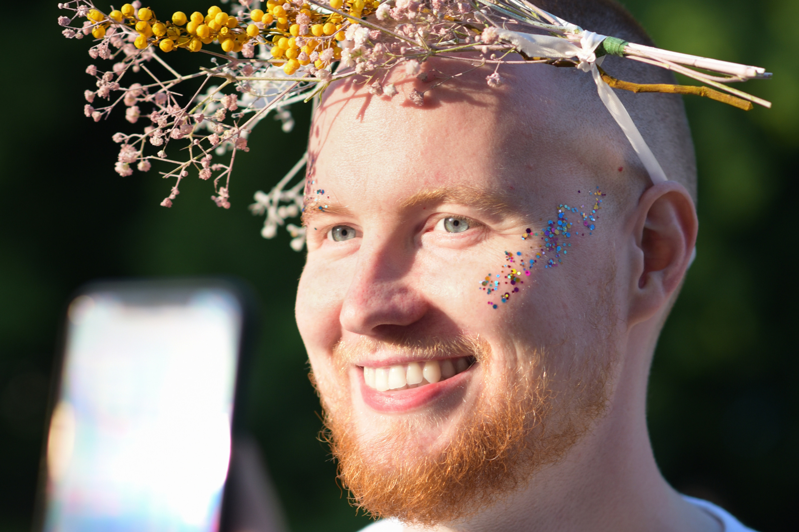 Фотосъёмка для женского журнала: девичник и флористы