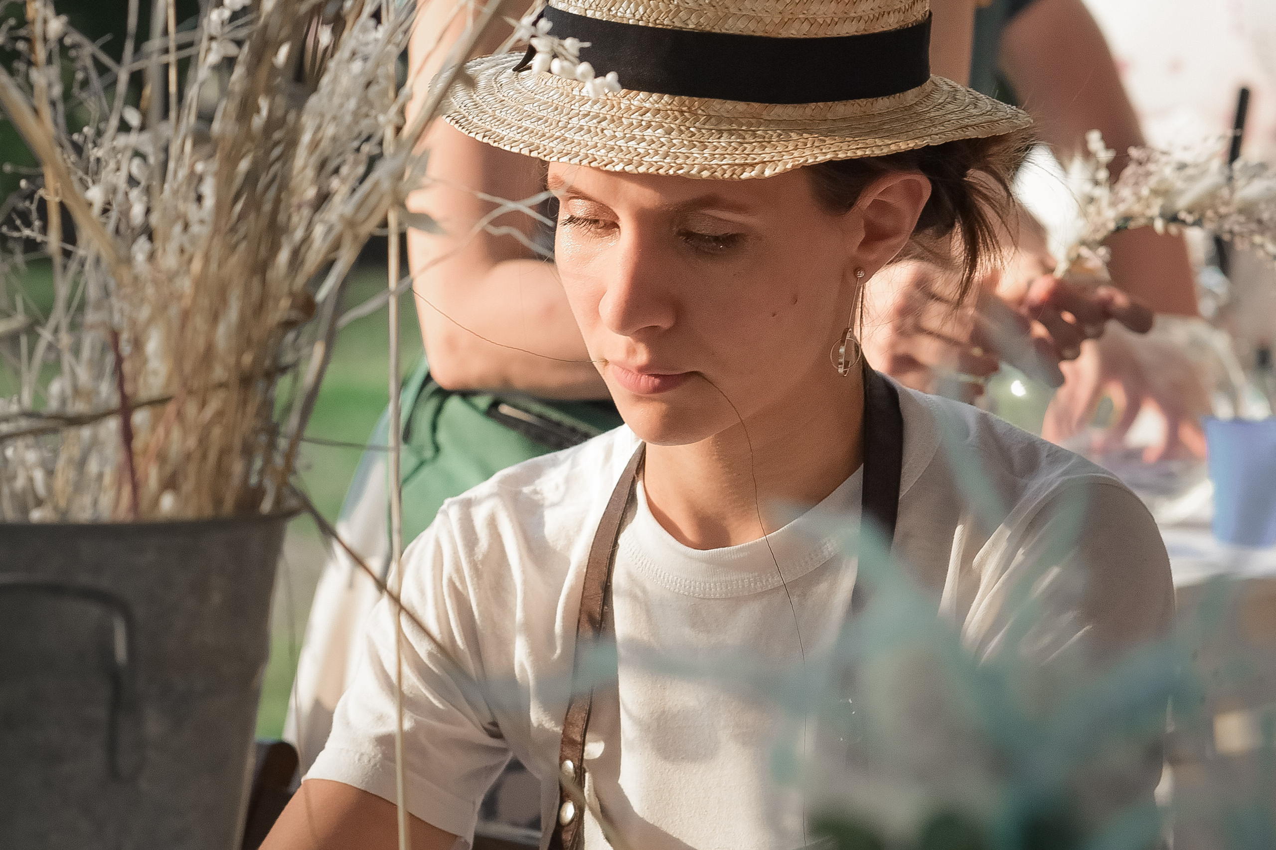 Фотосъёмка для женского журнала: девичник и флористы