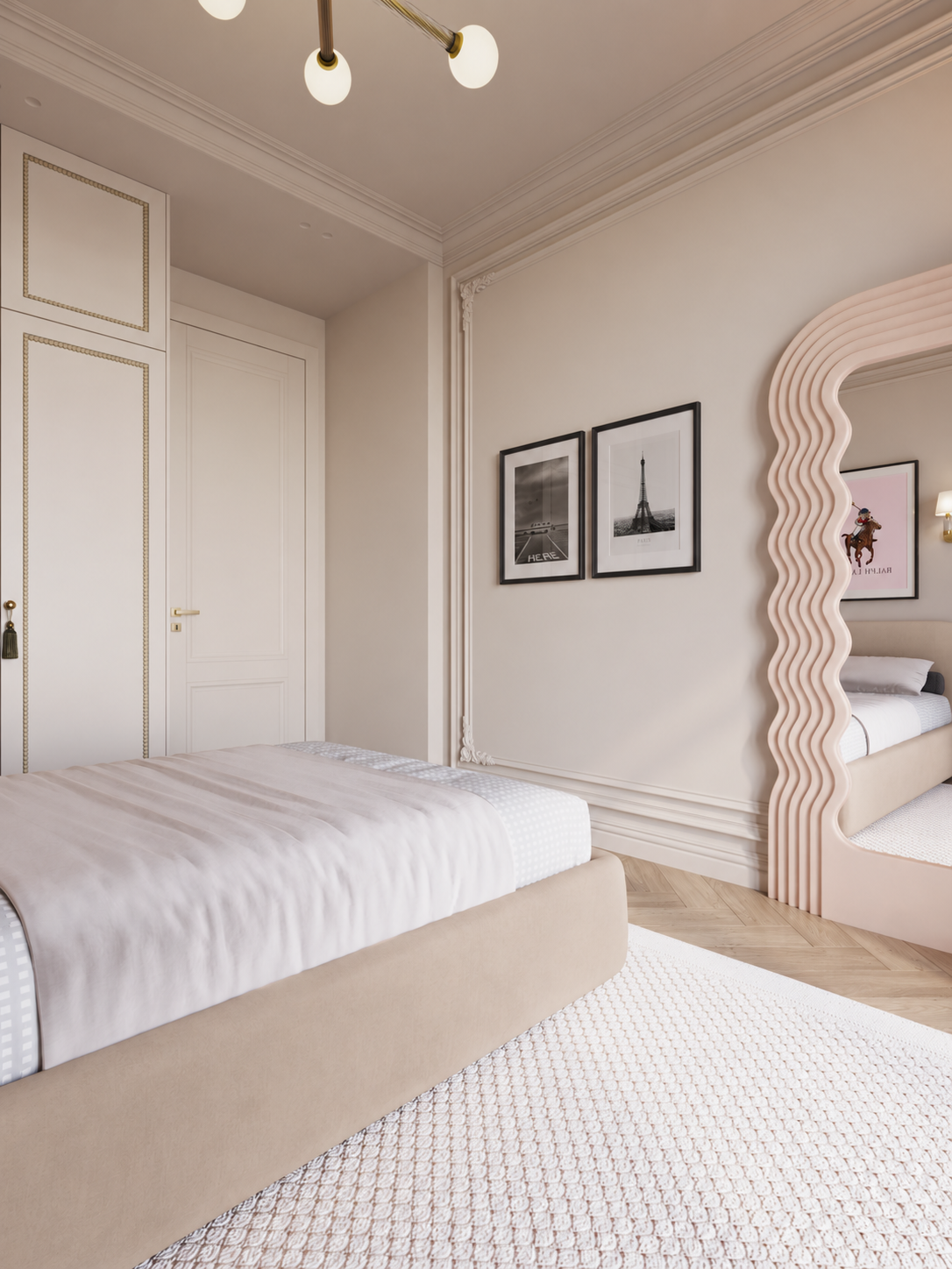 АППАРТАМЕНТЫ «ОЛИМП» / квартира, 105 м². Rezells Architects — студия дизайна жилых и коммерческих интерьеров
