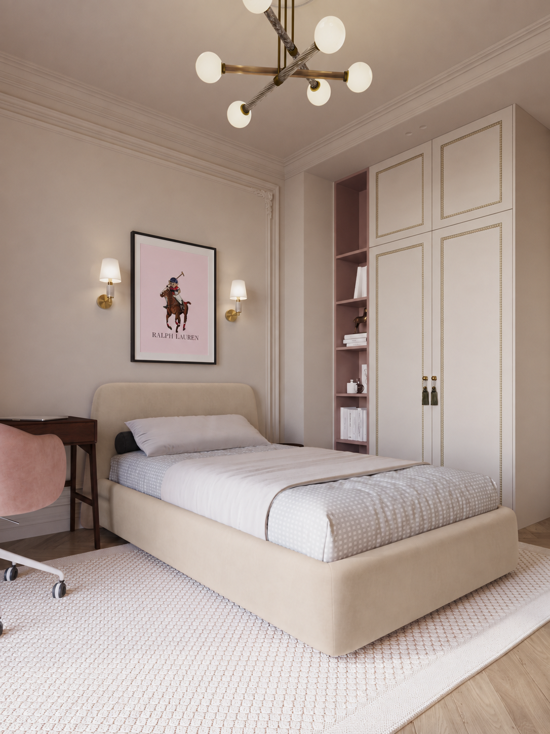 АППАРТАМЕНТЫ «ОЛИМП» / квартира, 105 м². Rezells Architects — студия дизайна жилых и коммерческих интерьеров