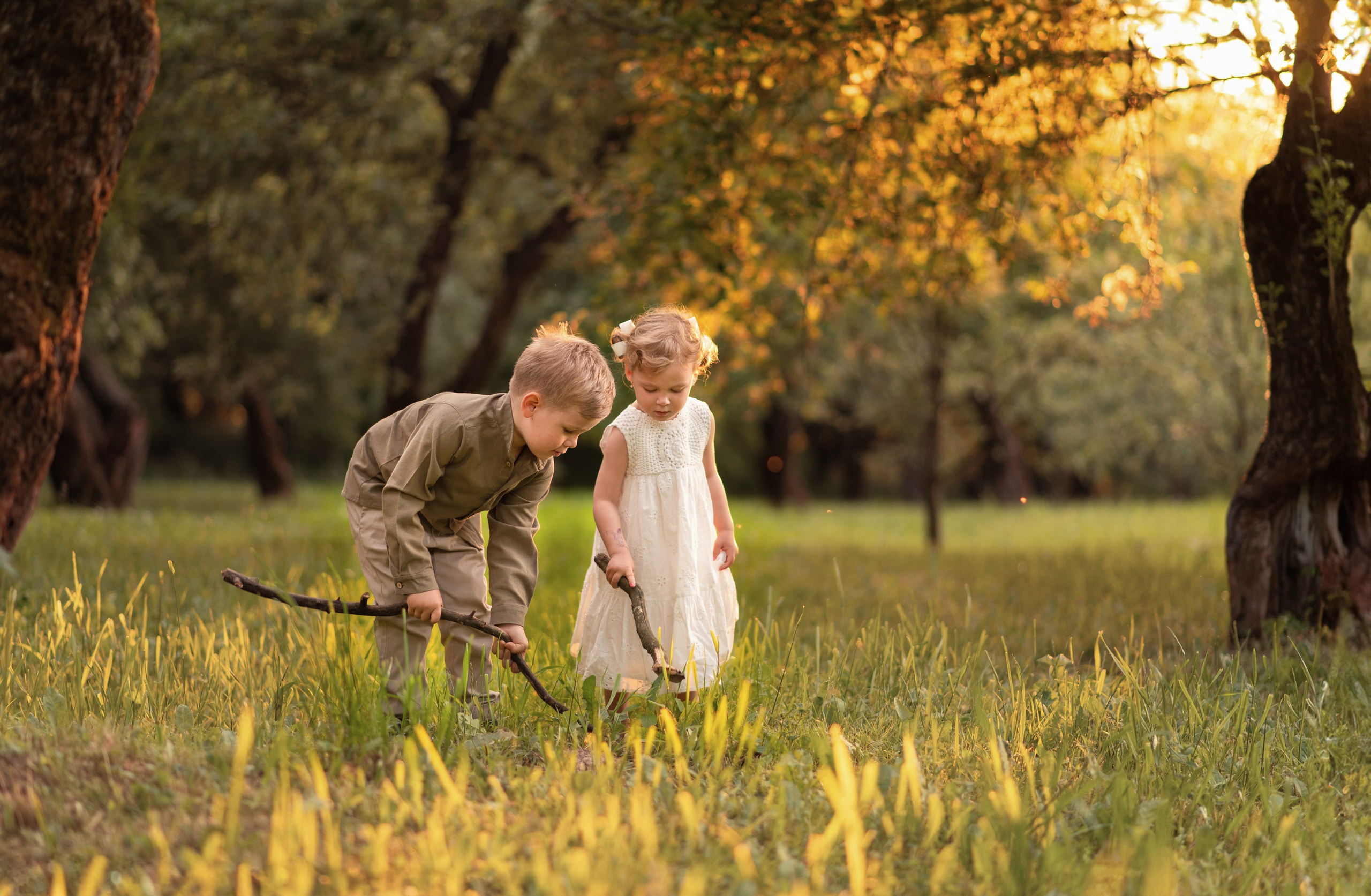 Семейная съемка на природе. Семейный и детский фотограф в Москве Анна Оськина