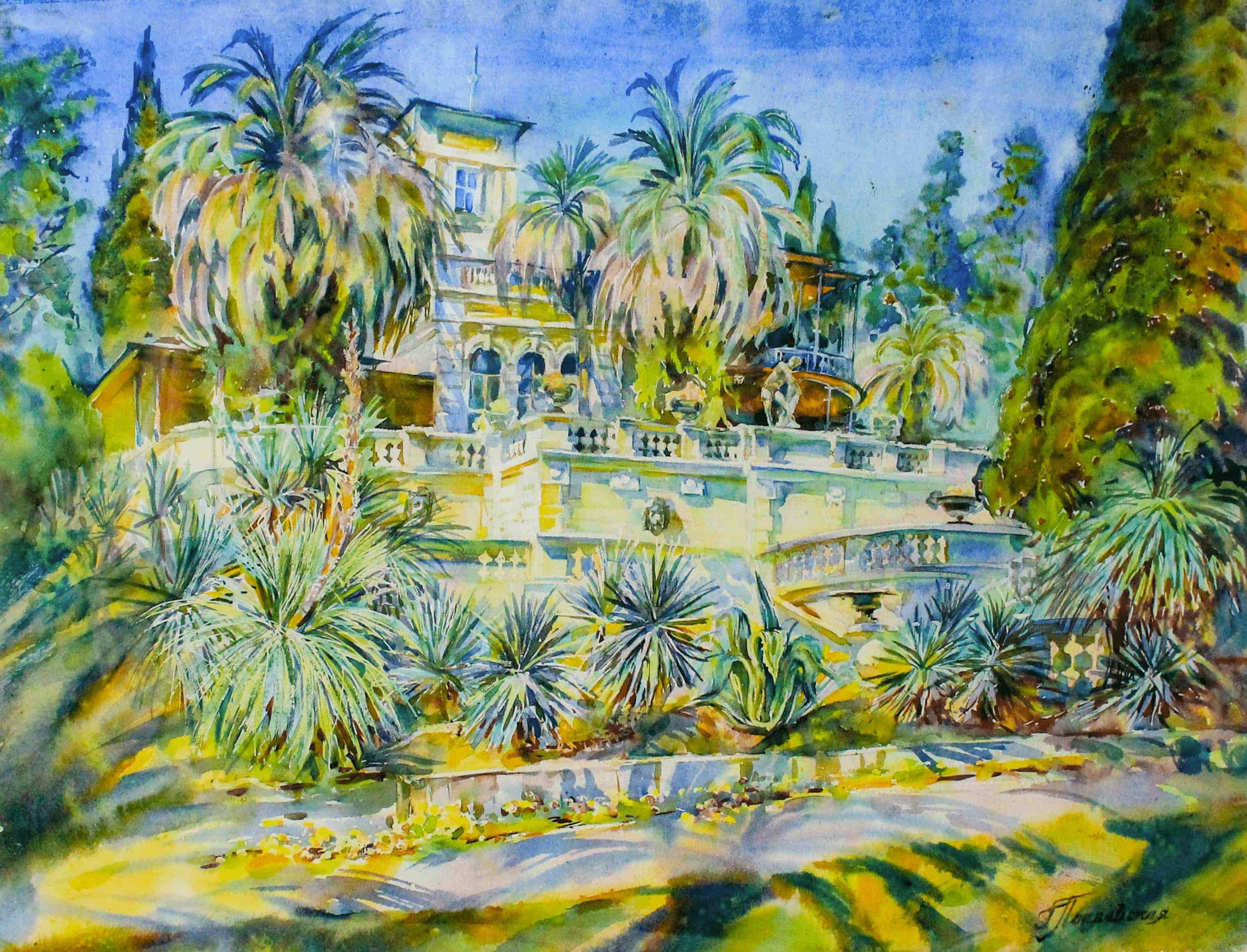 ПЕЙЗАЖИ. Свет акварели Галины Поплавской