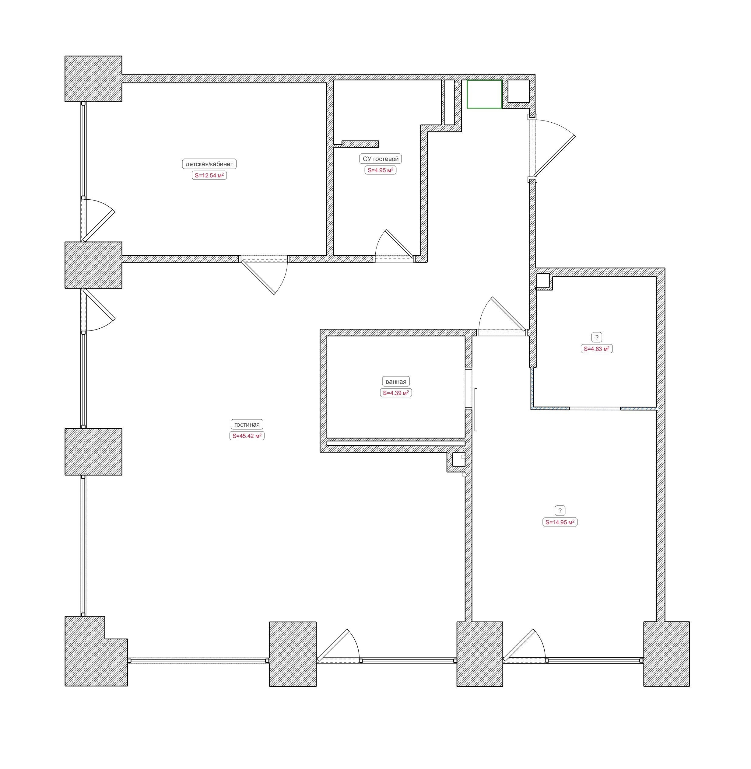 Визуализация квартиры в Prime Park. 3D визуализатор интерьеров Ксения Жарко