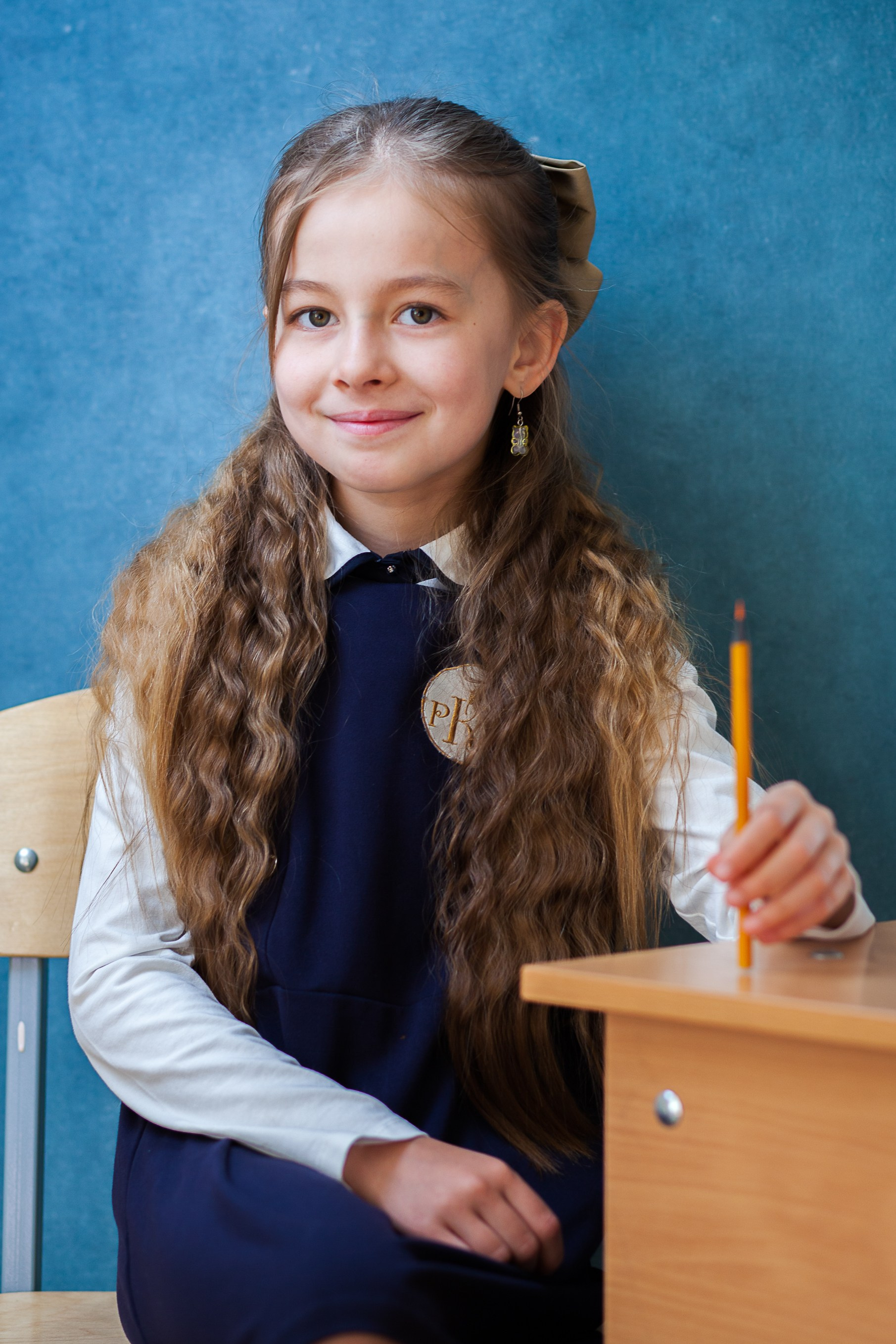 Школьный портрет. Фотограф Бызов Павел