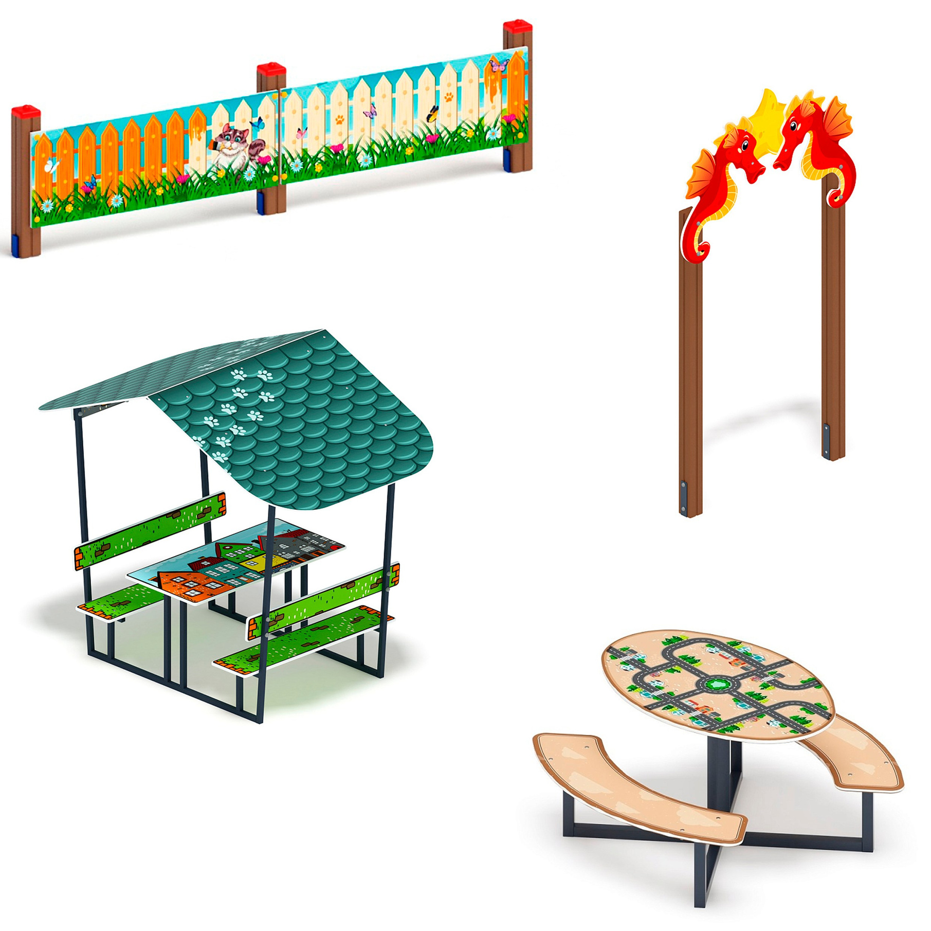 Таврика МАФ Сервис, комплексное благоустройство территорий и детских площадок в Крыму