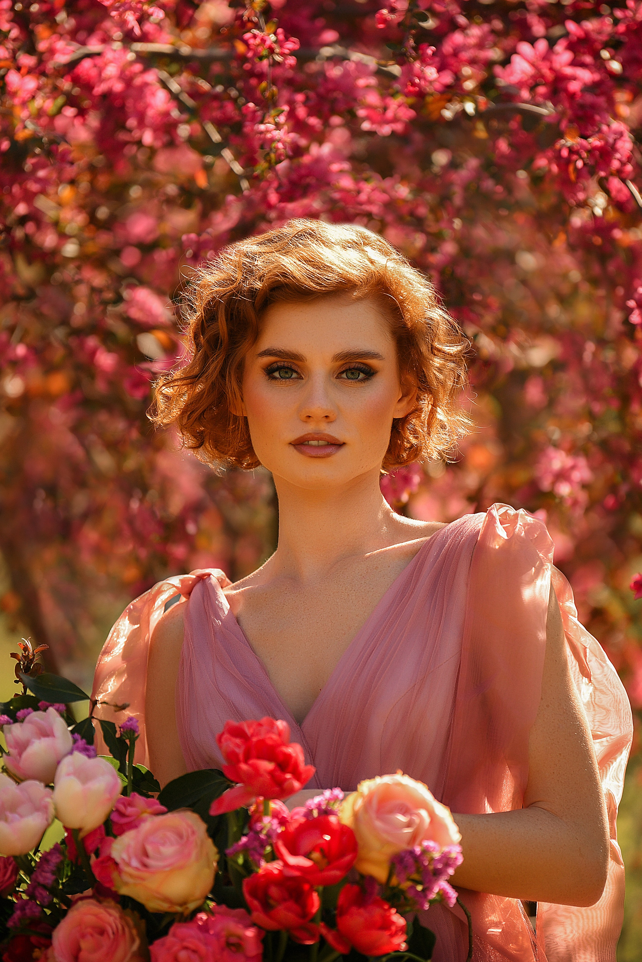 Подготовка к фотосессии в цветении. Женский фотограф в Москве Богдашкина Динара