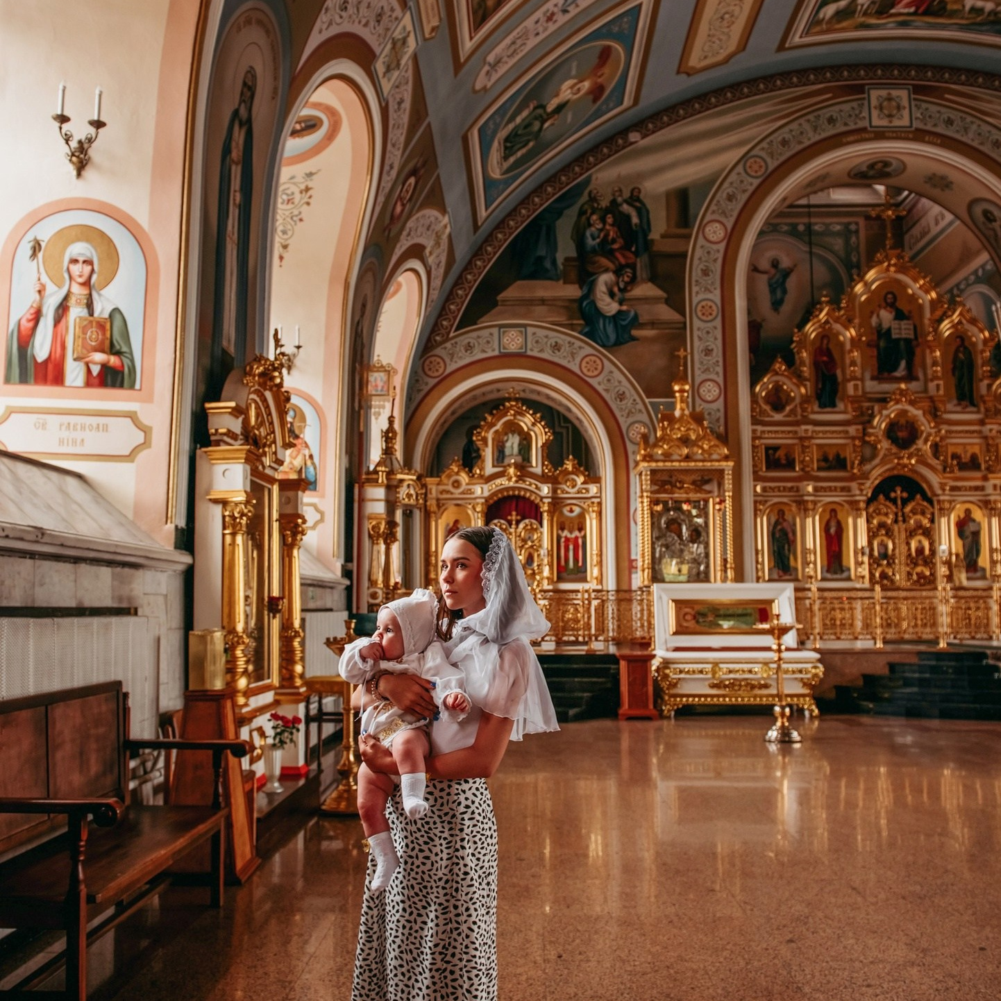 Крещение. Детский-Семейный фотограф Пермь